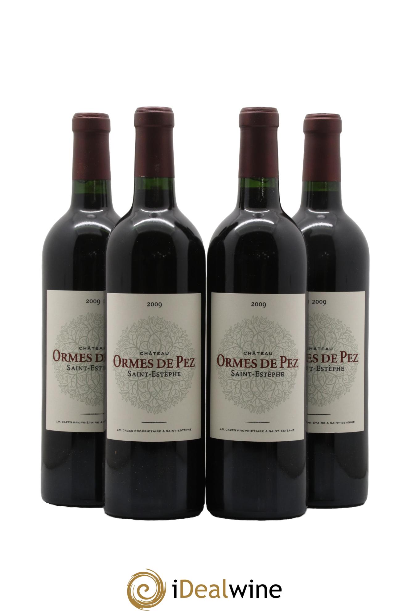 Château les Ormes de Pez 2009 - Lotto di 4 bottiglie - 0