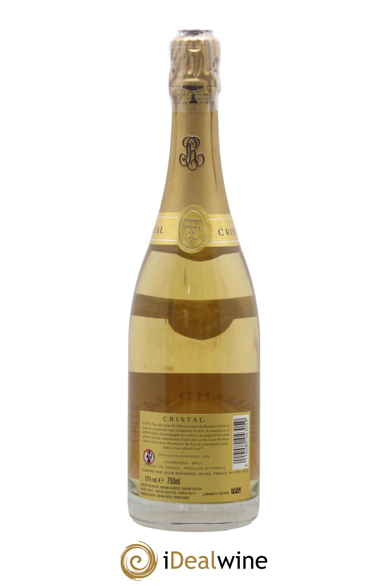 Cristal Louis Roederer 2009 - Lot of 1 bottle - 1