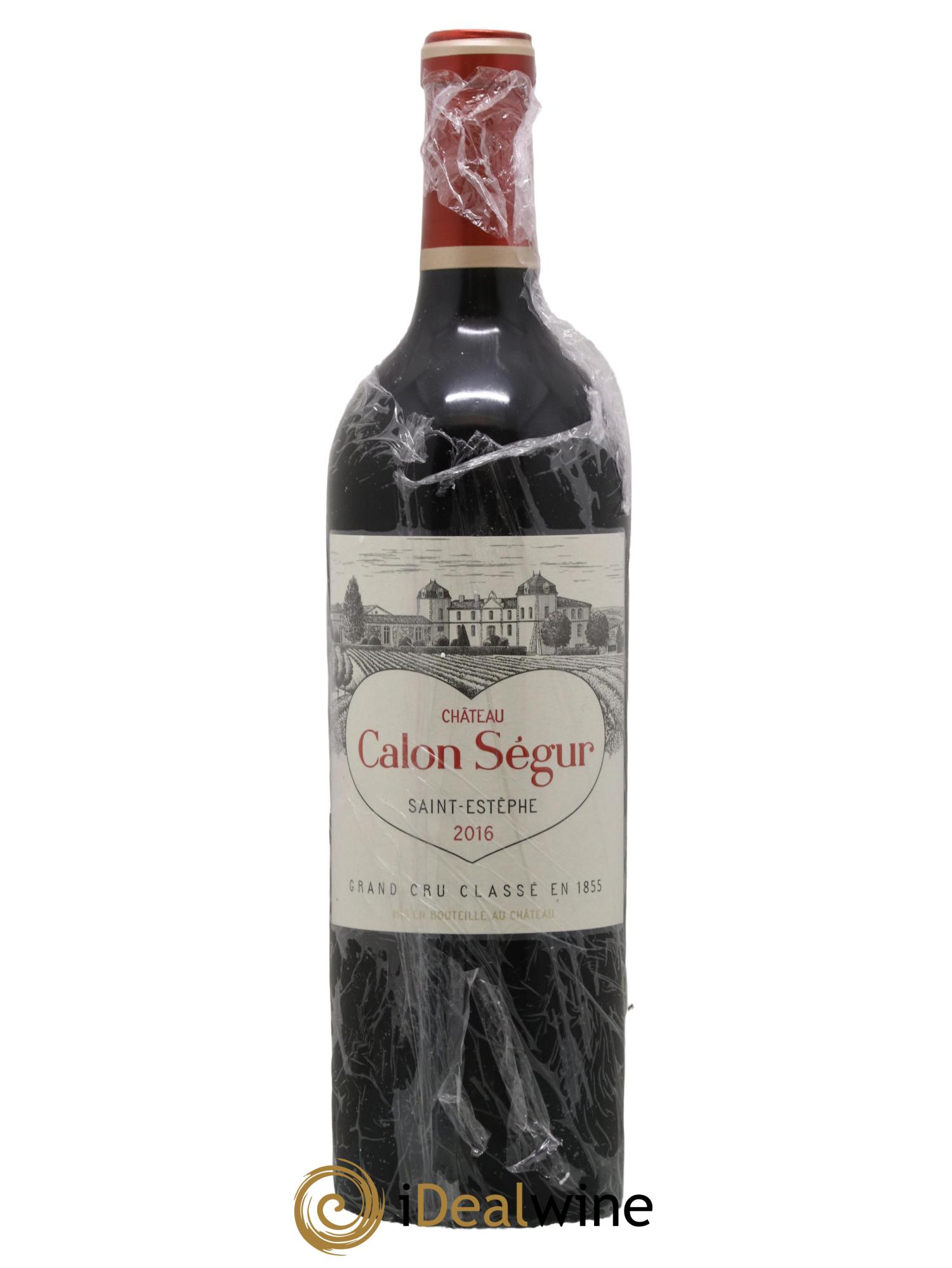 Château Calon Ségur 3ème Grand Cru Classé 2016 - Lot de 1 bouteille - 0