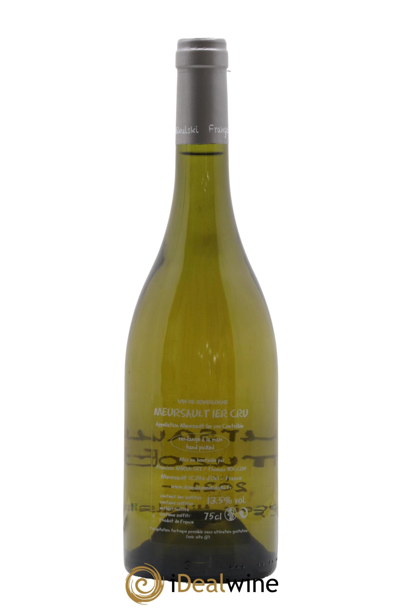 Meursault 1er Cru Poruzots François Mikulski 2021 - Lot of 1 bottle - 1