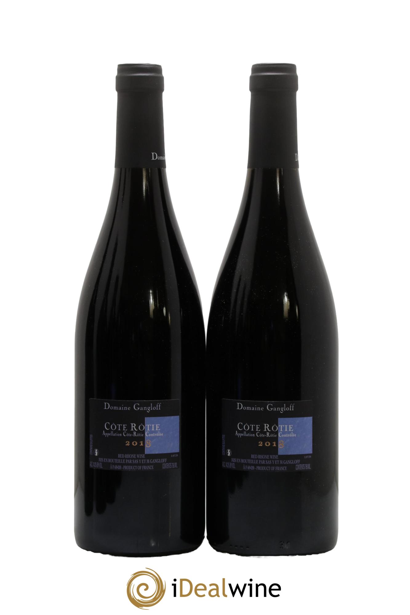 Côte-Rôtie La Barbarine Gangloff (Domaine) 2018 - Lot of 2 bottles - 1