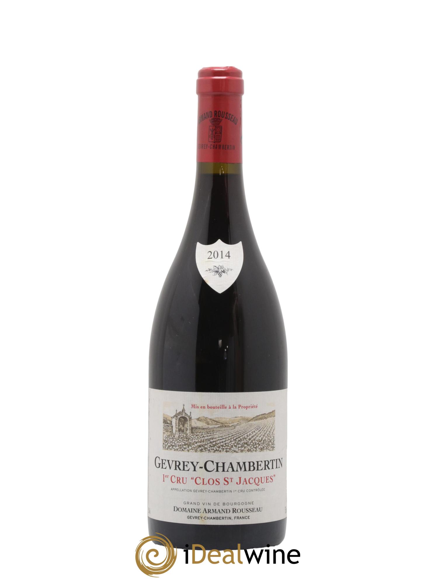 Gevrey-Chambertin 1er Cru Clos Saint-Jacques Armand Rousseau (Domaine) 2014 - Lotto di 1 bottiglia - 0