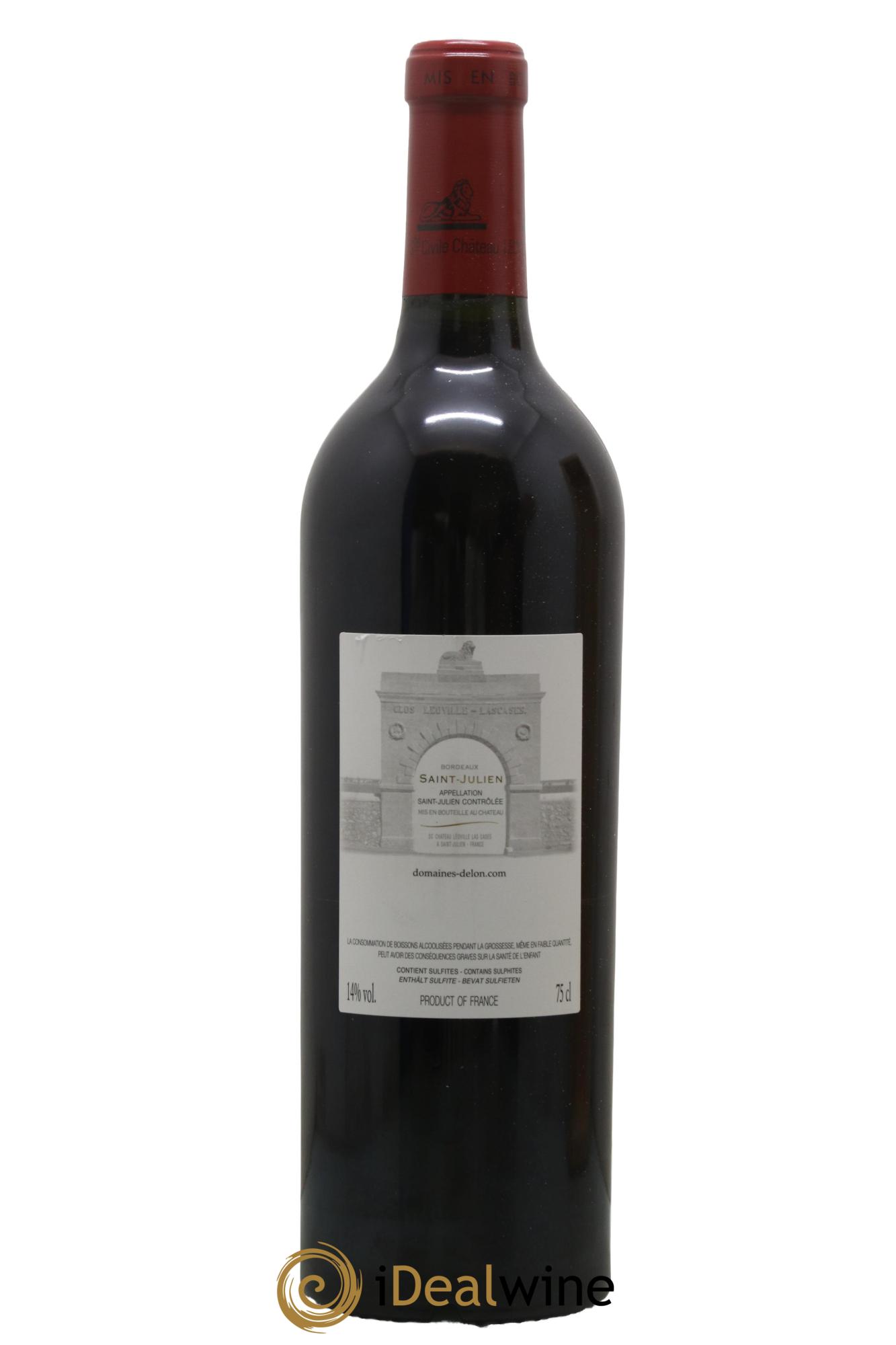 Château Léoville Las Cases 2ème Grand Cru Classé 2019 - Lot de 1 bouteille - 2