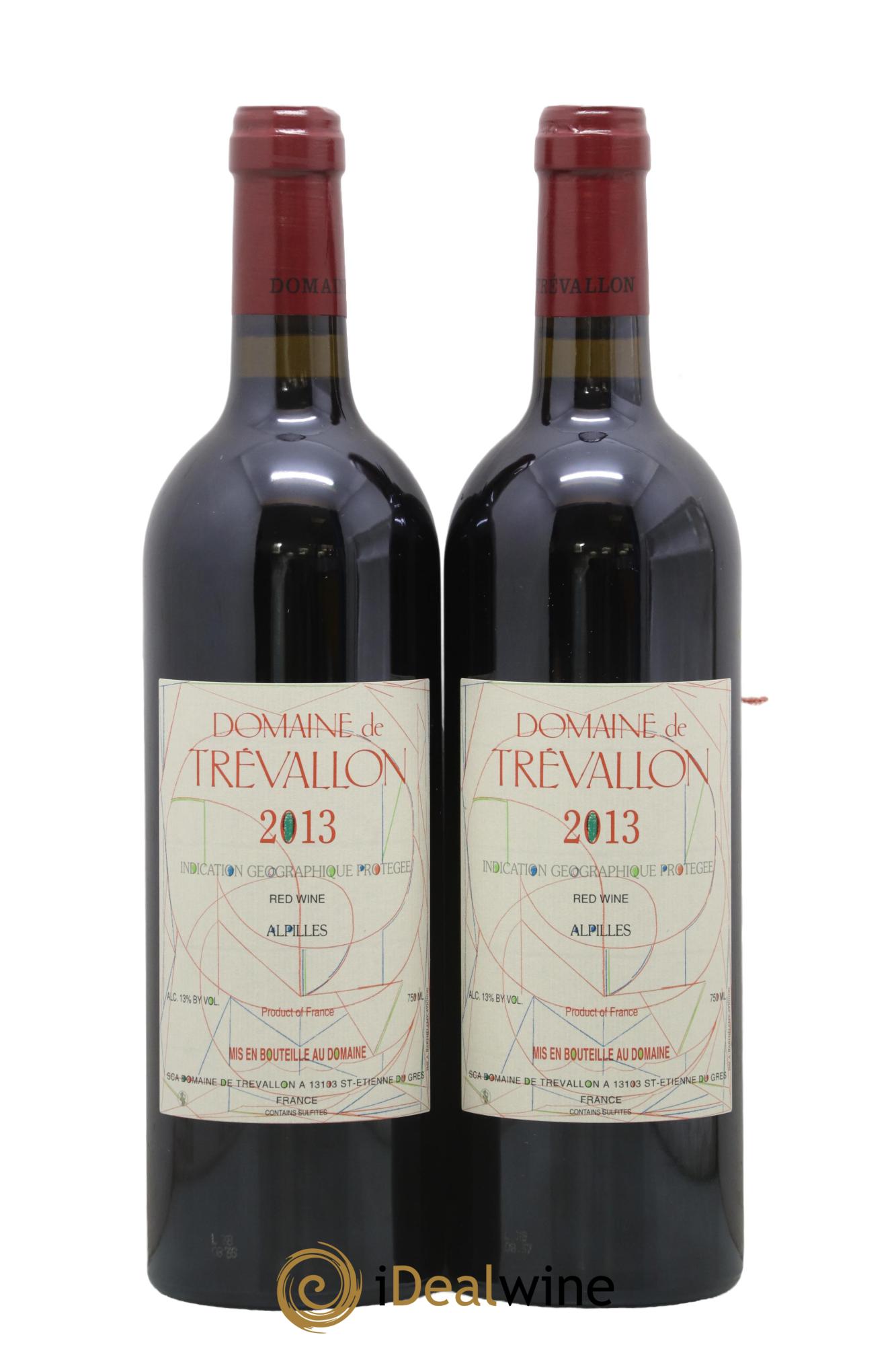 Alpilles Trévallon (Domaine de) Eloi Dürrbach 2013 - Lot de 2 bouteilles - 0