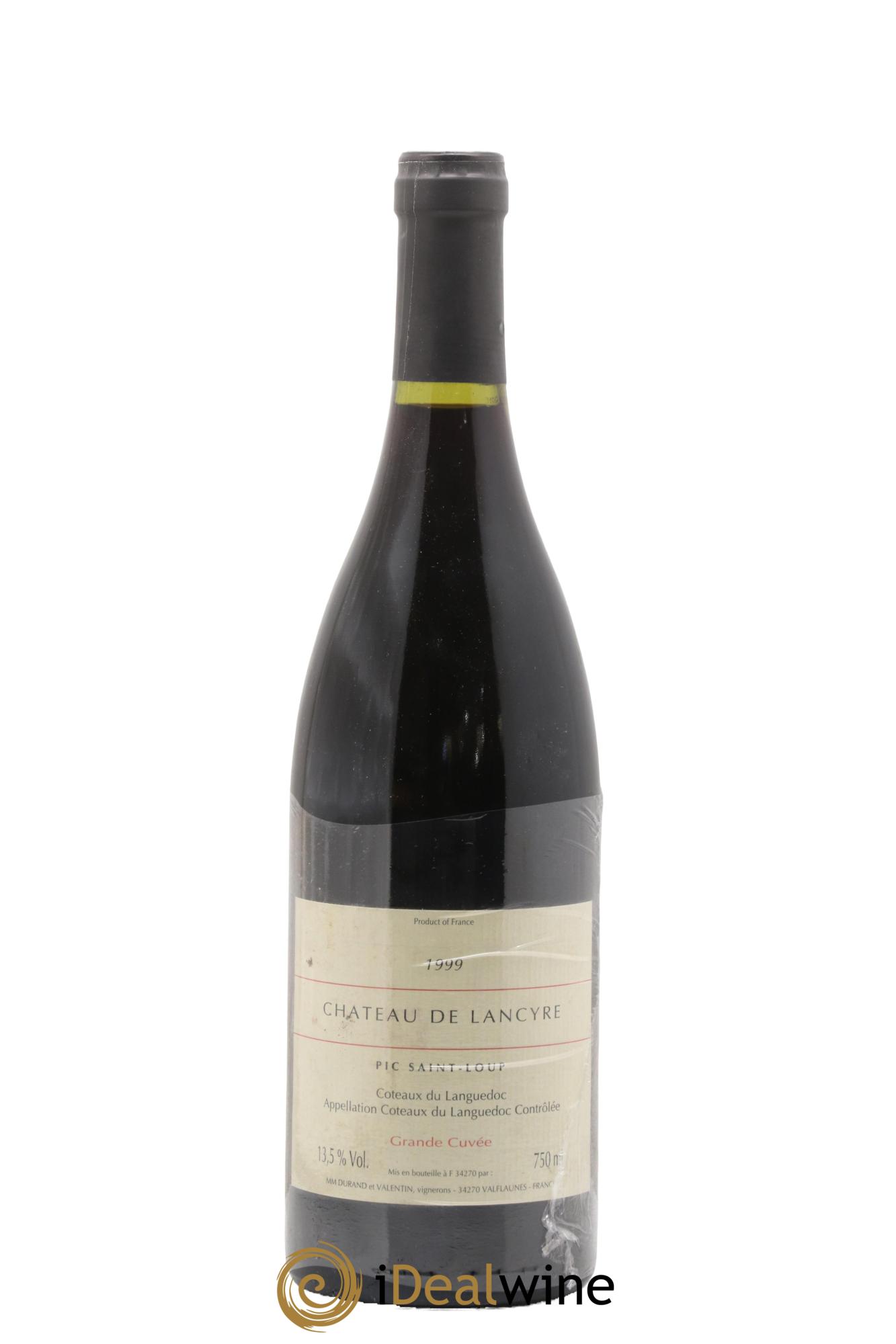 Pic Saint-Loup Château de Lancyre 1999 - Lotto di 1 bottiglia - 0
