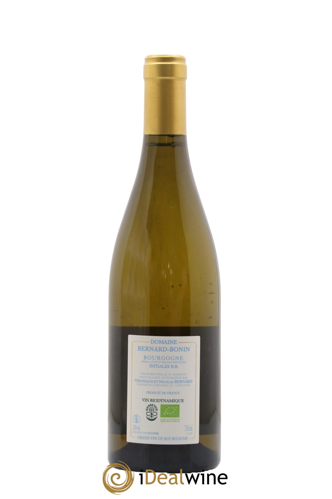 Bourgogne Initiales BB Bernard Bonin 2021 - Lot de 1 bouteille - 1