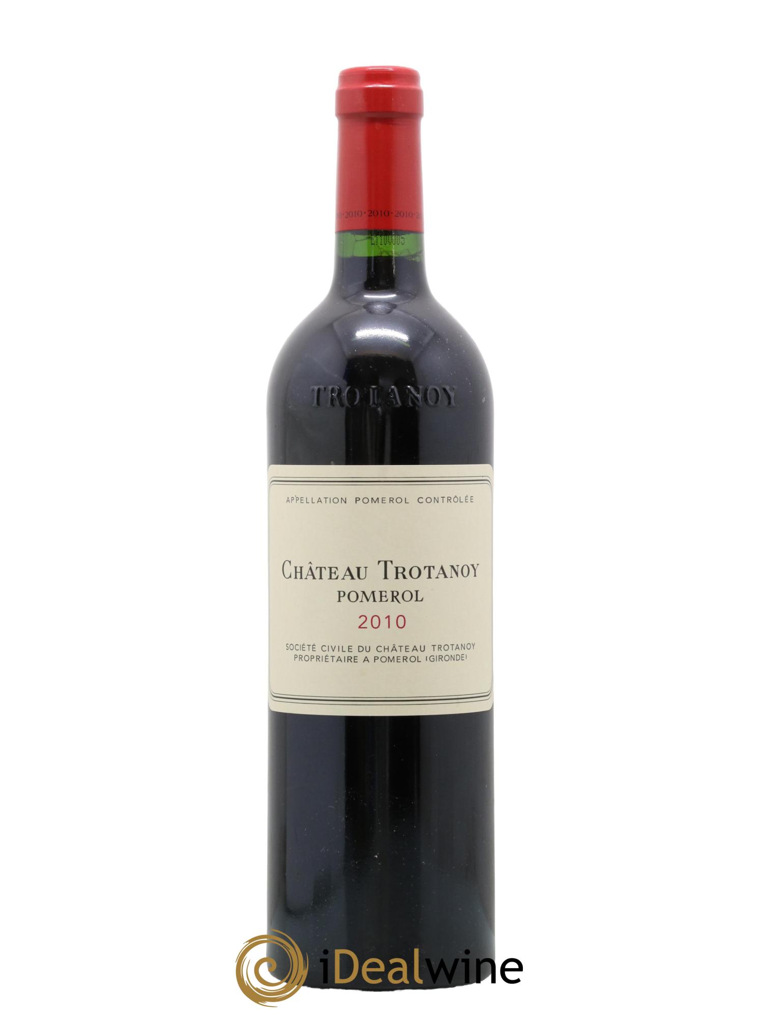 Château Trotanoy 2010 - Lot de 1 bouteille - 0