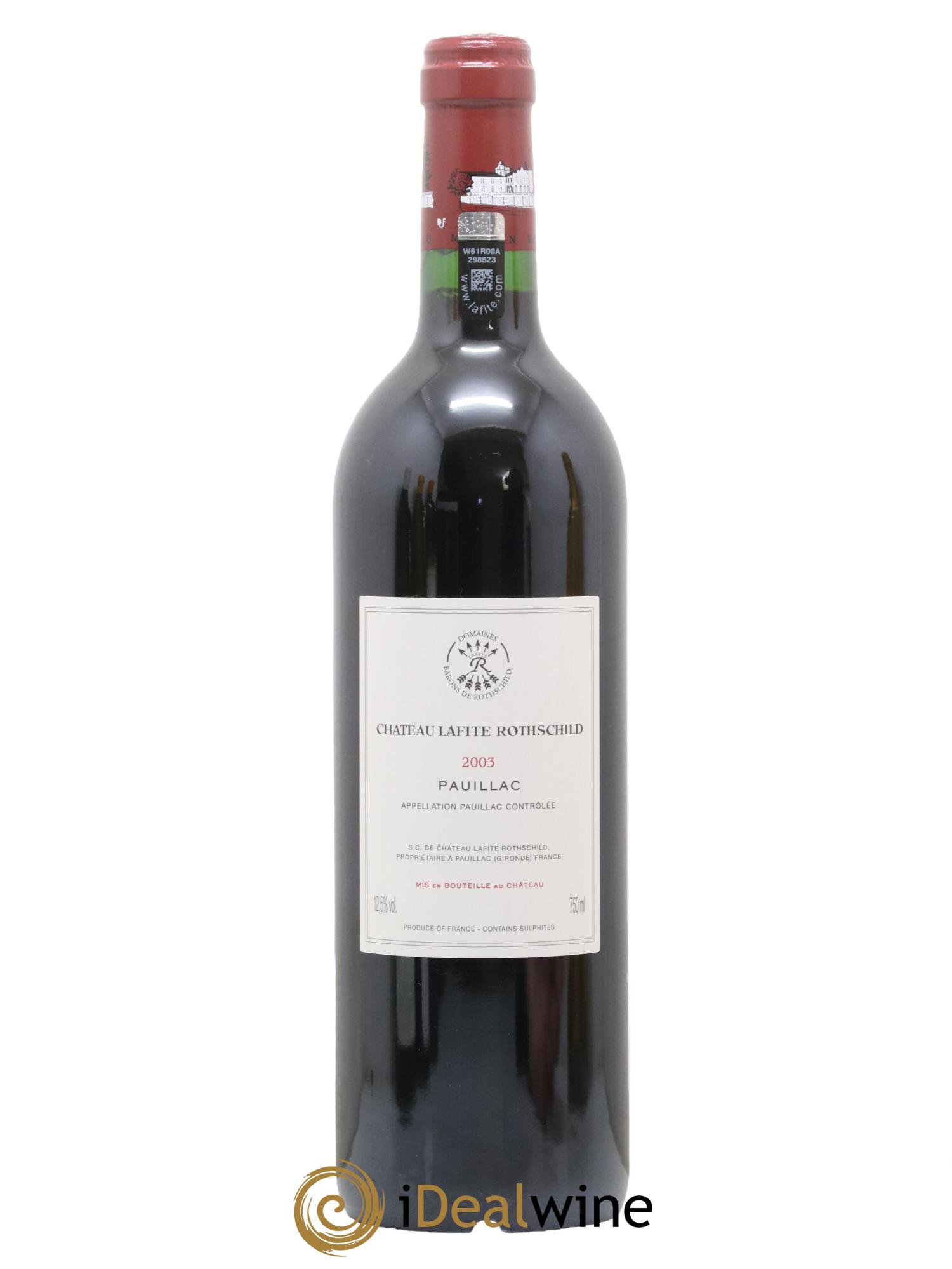 Château Lafite Rothschild 1er Grand Cru Classé 2003 - Lot of 1 bottle - 1