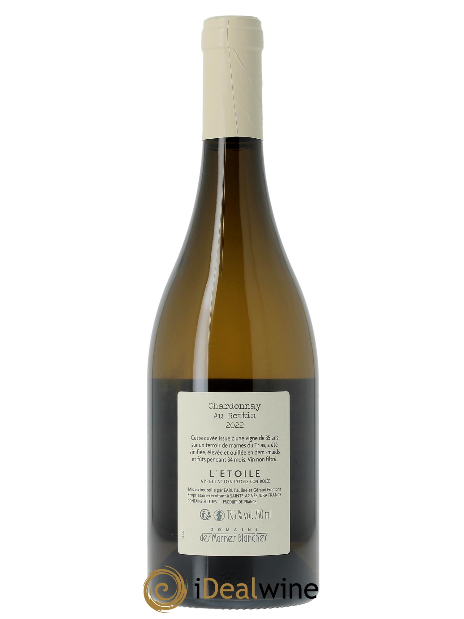 L'Etoile Chardonnay Au Rettin Marnes Blanches (Domaine des)  2022 - Lotto di 1 bottiglia - 1