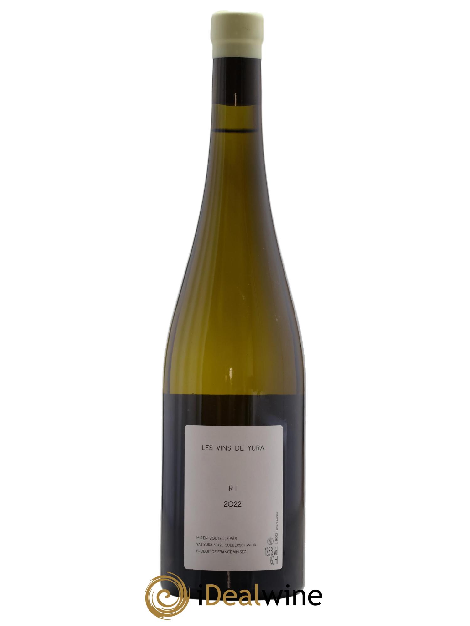 Alsace Le silence et la résonance Jintaro Yura  2022 - Lot de 1 bouteille - 1