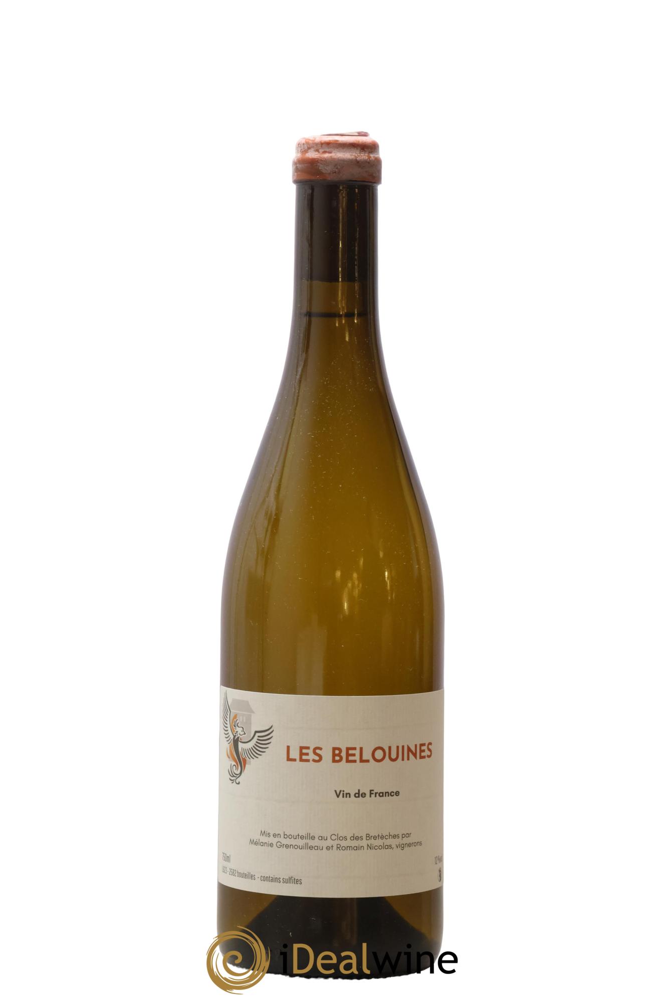 Vin de France Les Belouines Clos des Bretèches 2023 - Posten von 1 Flasche - 0