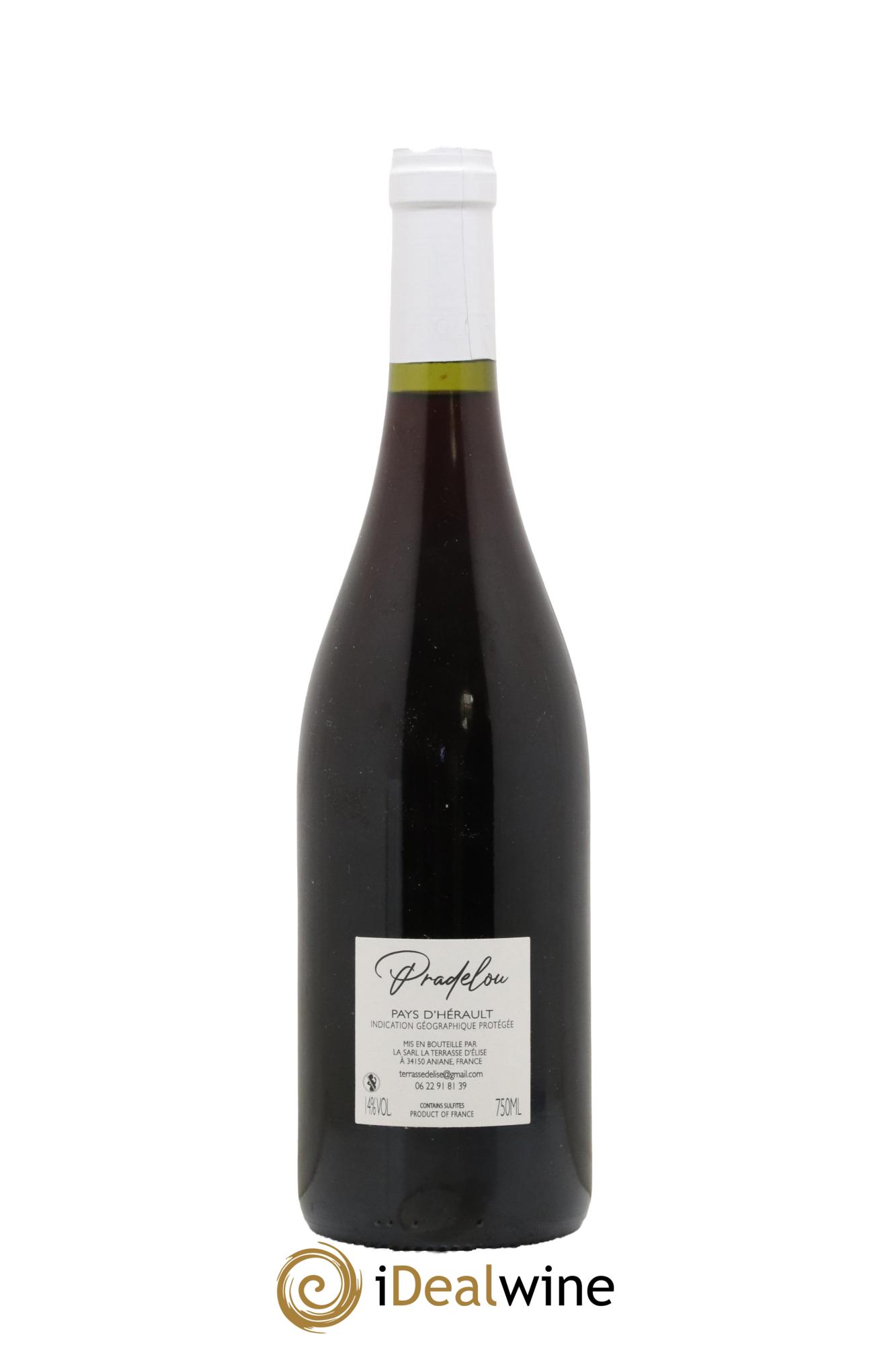 IGP Pays d'Hérault Pradelou Terrasse d'Elise (Domaine de la) 2022 - Lot of 1 bottle - 1