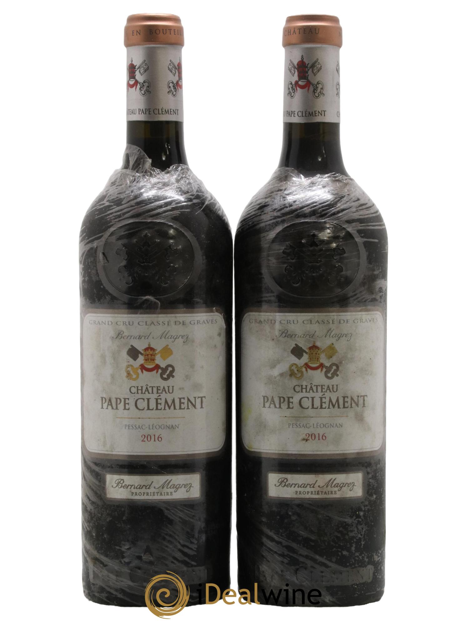 Château Pape Clément Cru Classé de Graves 2016 - Lot de 2 bouteilles - 0