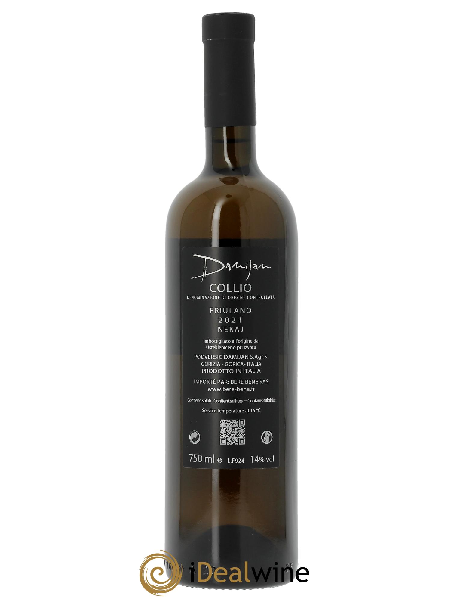 Venezia Giulia IGT Damijan Podversic Nekaj  2021 - Lot de 1 bouteille - 1