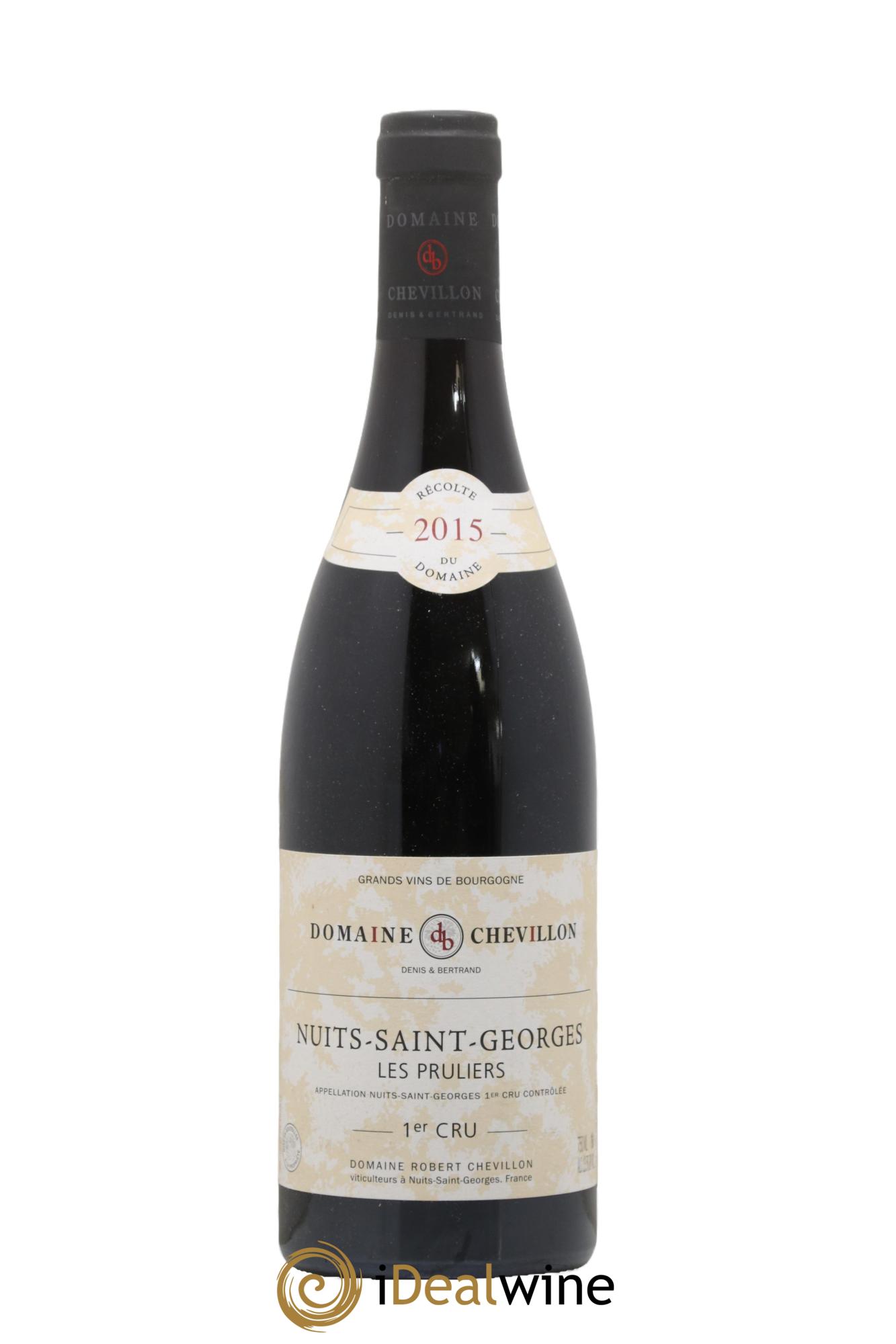 Nuits-Saint-Georges 1er Cru Les Pruliers Robert Chevillon 2015 - Lot de 1 bouteille - 0