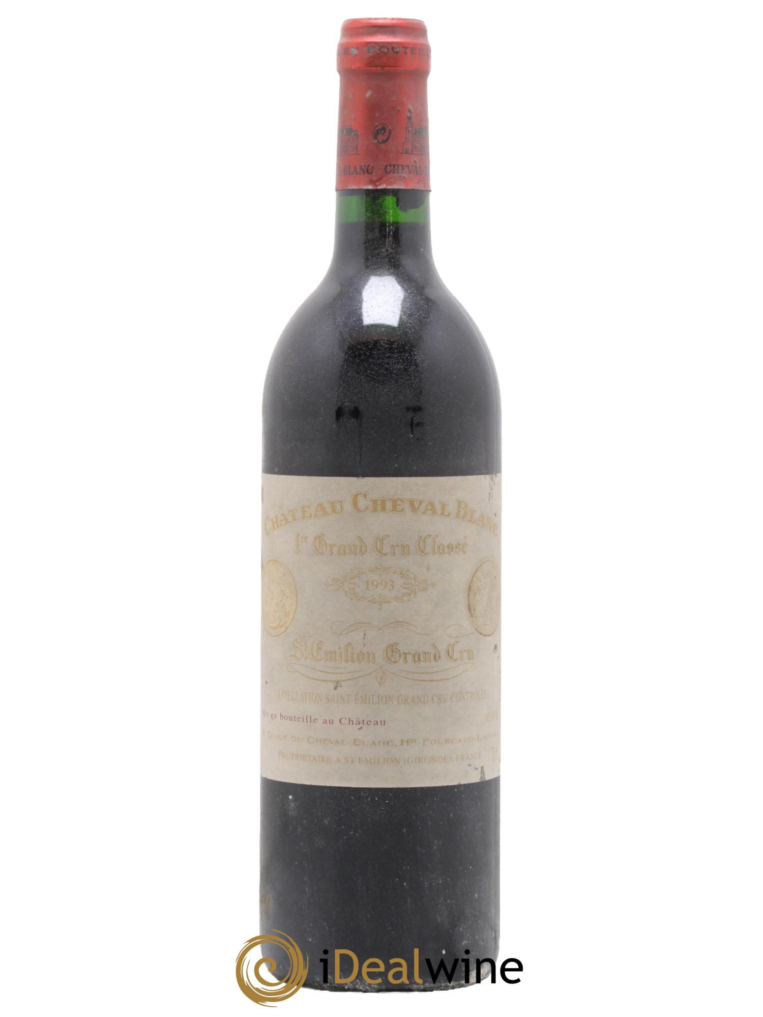Château Cheval Blanc 1er Grand Cru Classé A 1993 - Lot de 1 bouteille - 0