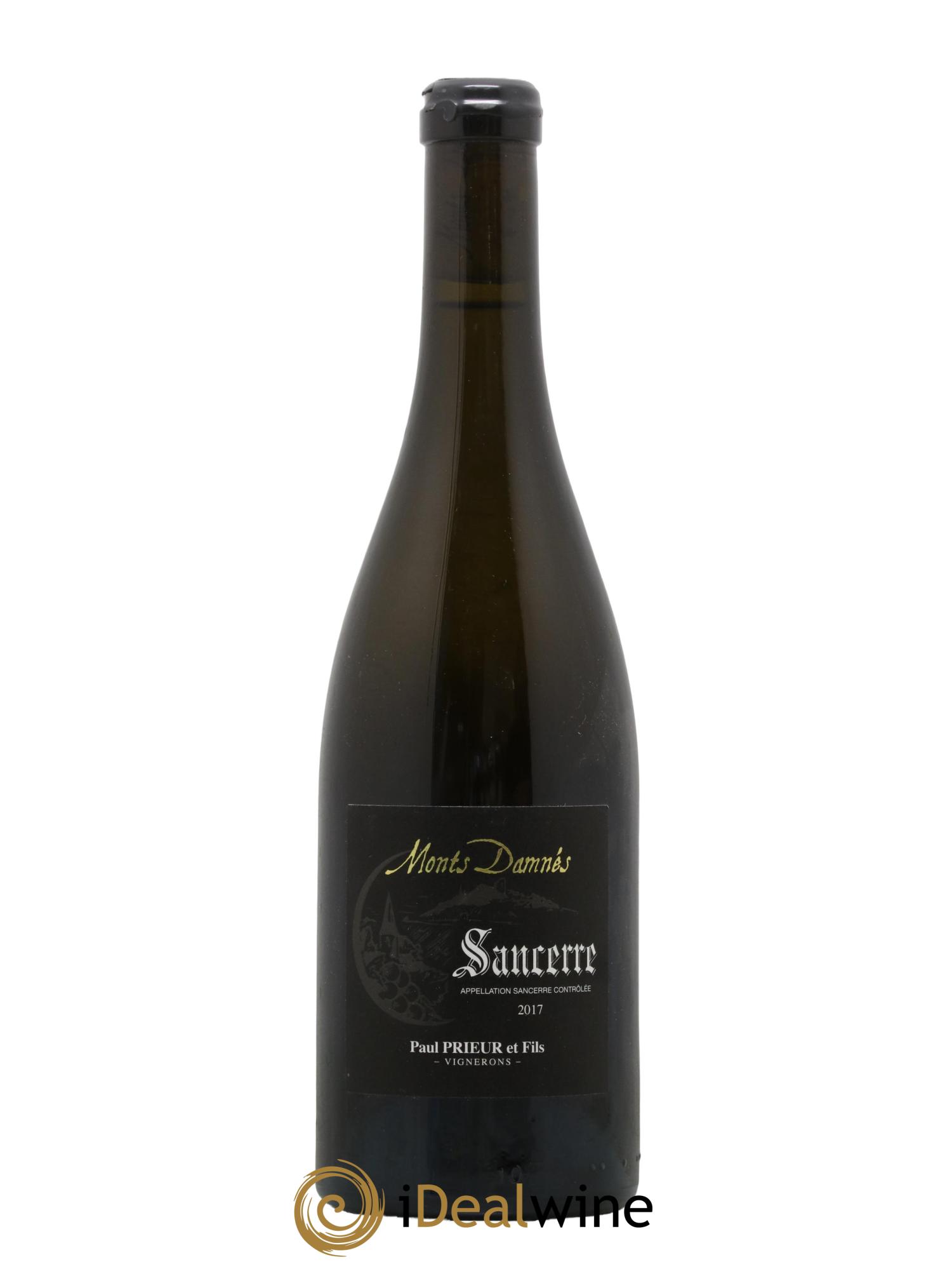 Sancerre Les Monts Damnes Domaine Paul Prieur 2017 - Lot de 1 bouteille - 0