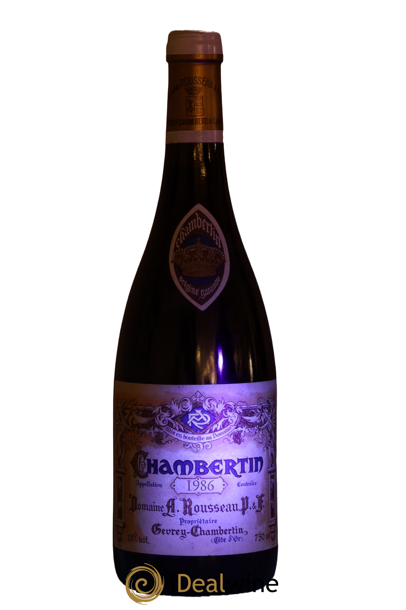 Chambertin Grand Cru Armand Rousseau (Domaine) 1986 - Lotto di 1 bottiglia - 1