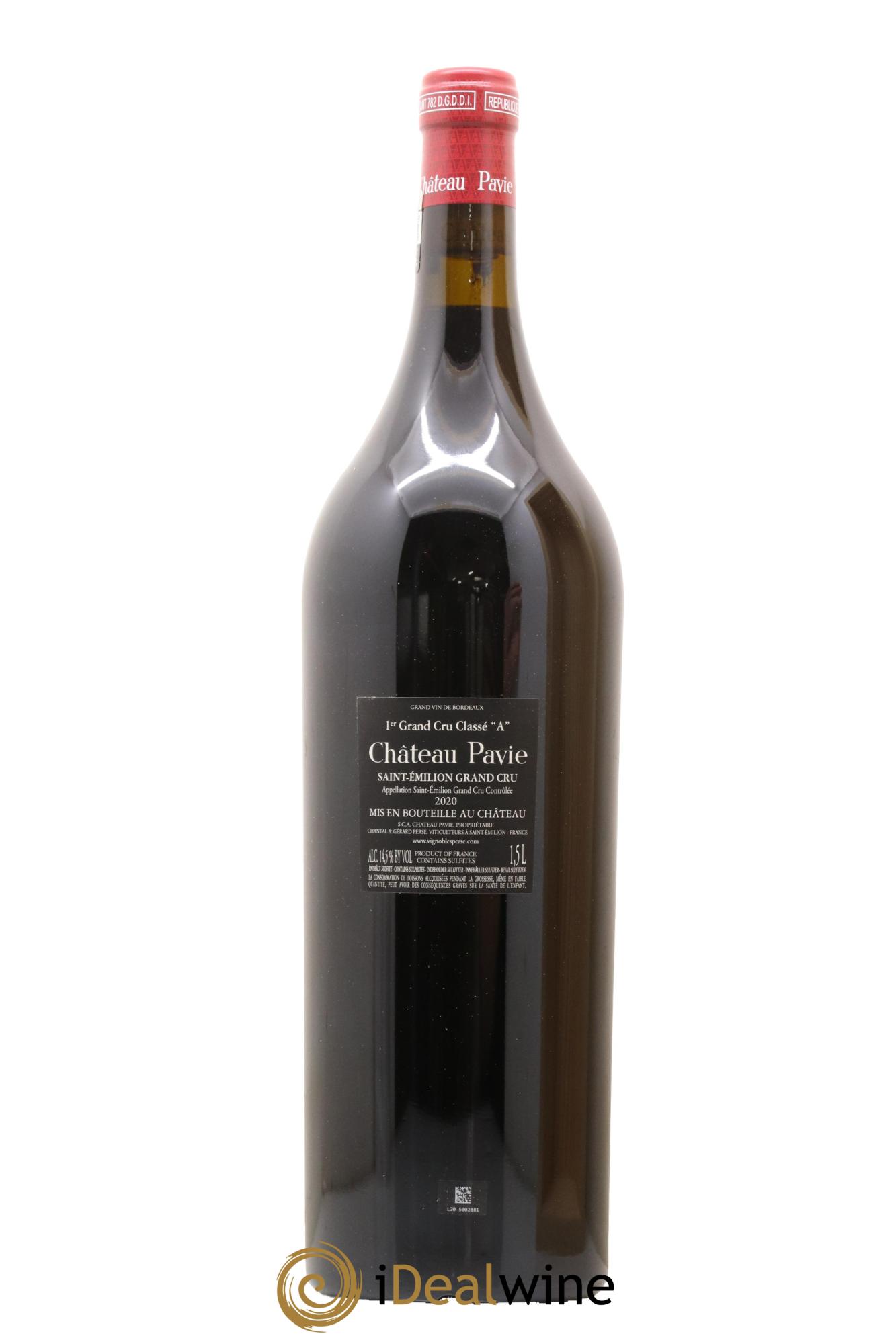 Château Pavie 1er Grand Cru Classé A 2020 - Lot de 1 magnum - 2
