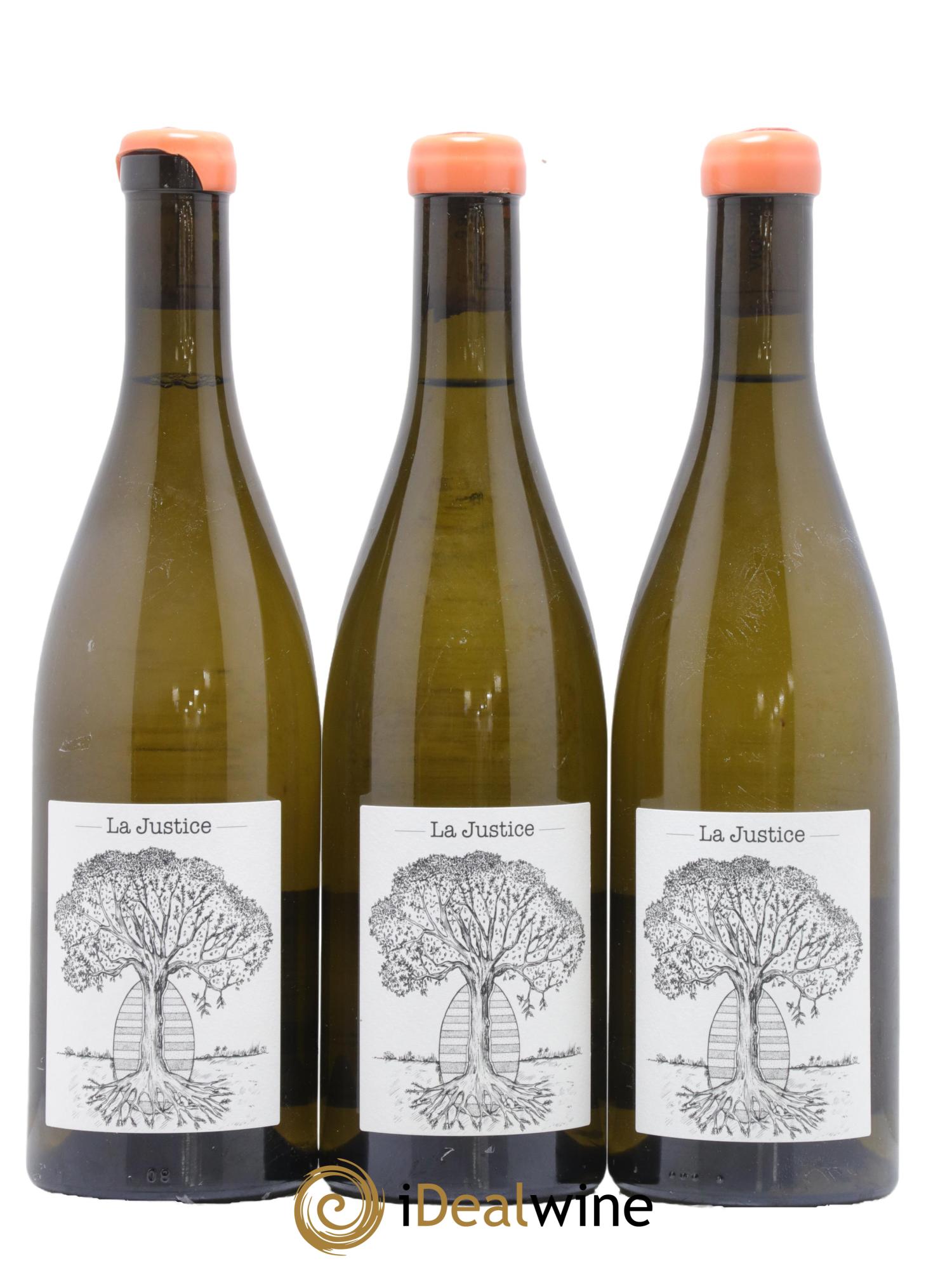 Muscadet-Sèvre-et-Maine Justice Jérôme Bretaudeau - Bellevue (Domaine de) 2019 - Lot de 3 bouteilles - 0