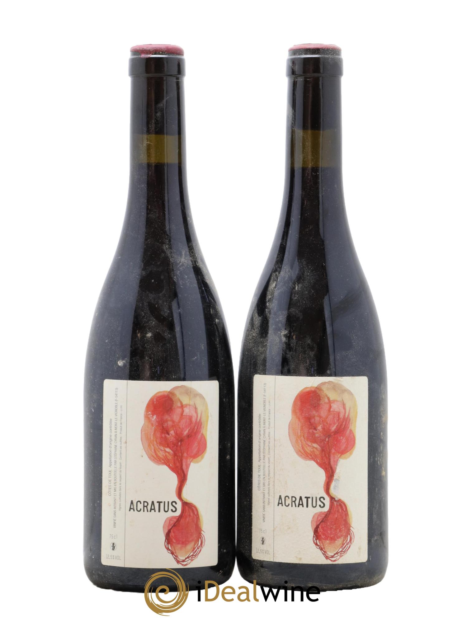 Divers Cotes De Toul Acratus Stéphane Cyran 2017 - Lot de 2 bouteilles - 0