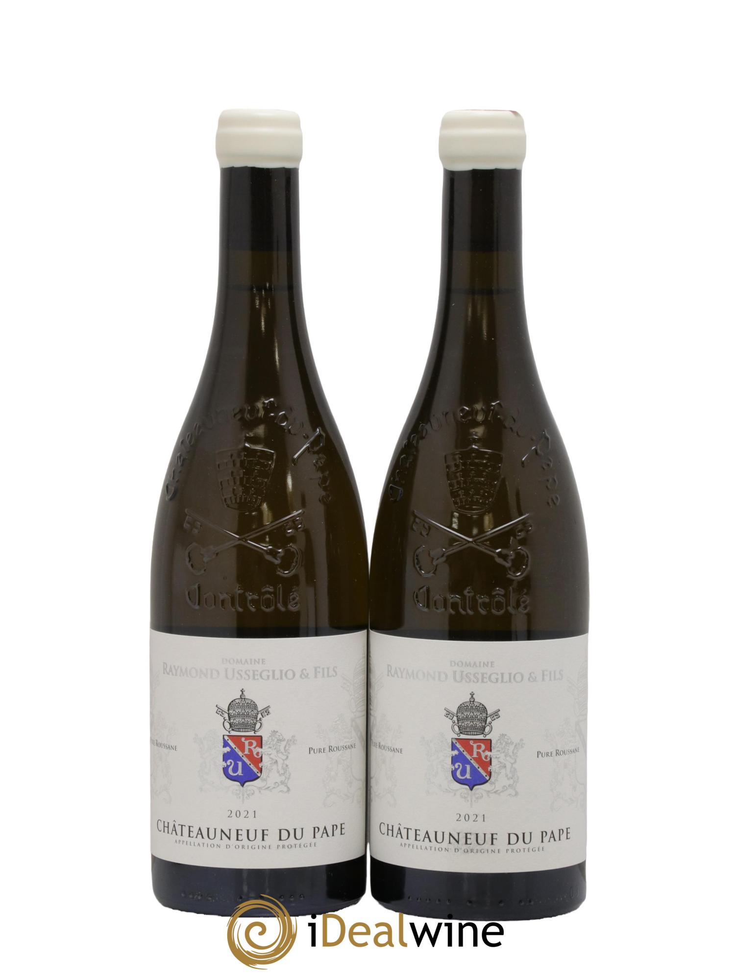 Châteauneuf-du-Pape Raymond Usseglio (Domaine) Pure Roussanne Raymond Usseglio & Fils 2021 - Lot de 2 bouteilles - 0