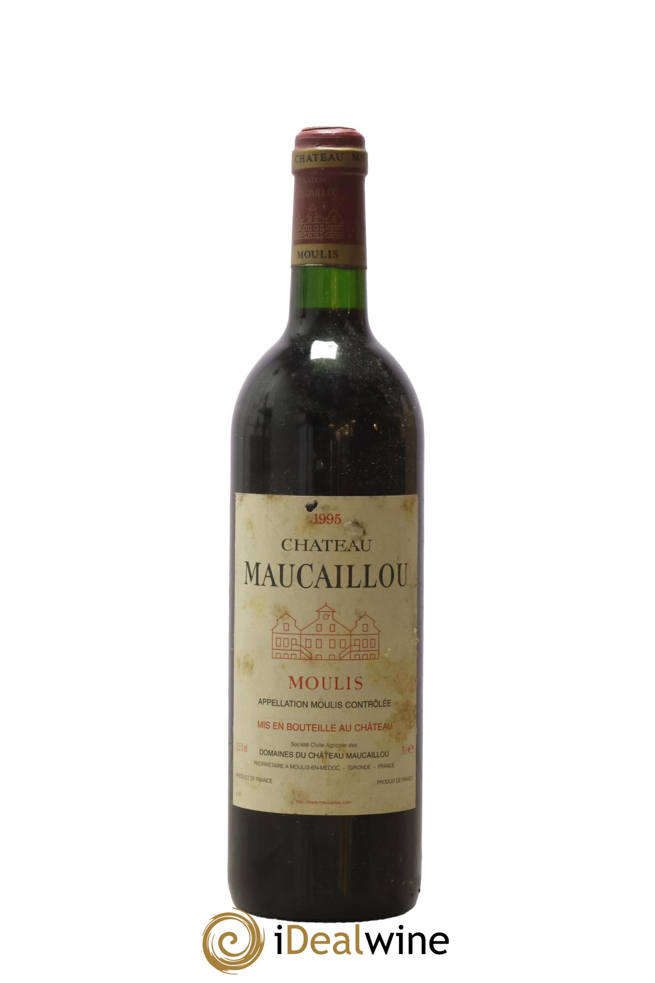 Château Maucaillou 1995 - Posten von 1 Flasche - 0