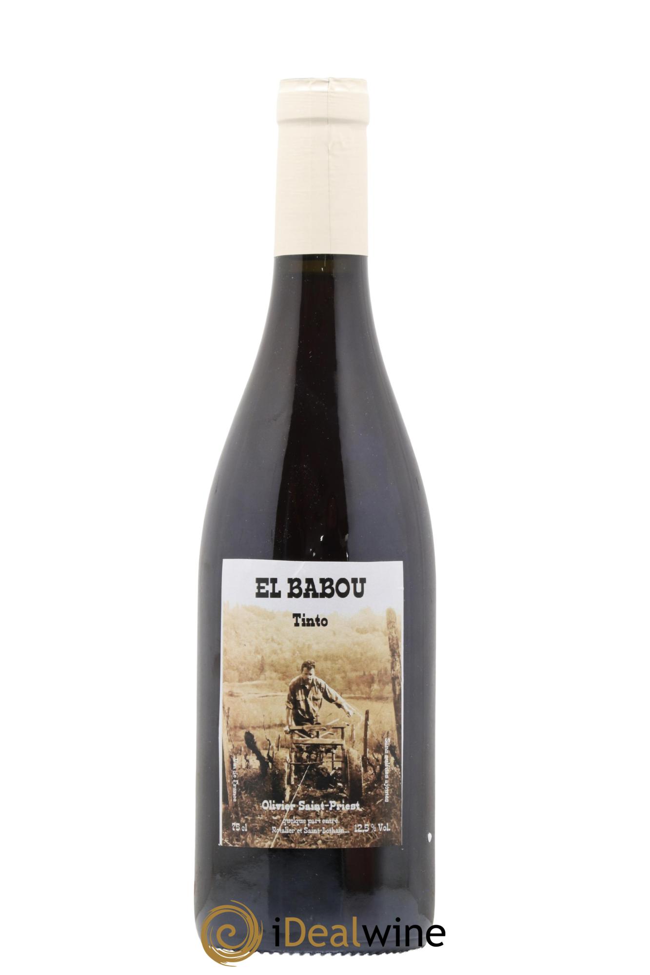 Vin de France Tinto Domaine El Babou Olivier Saint Priest - Lotto di 1 bottiglia - 0