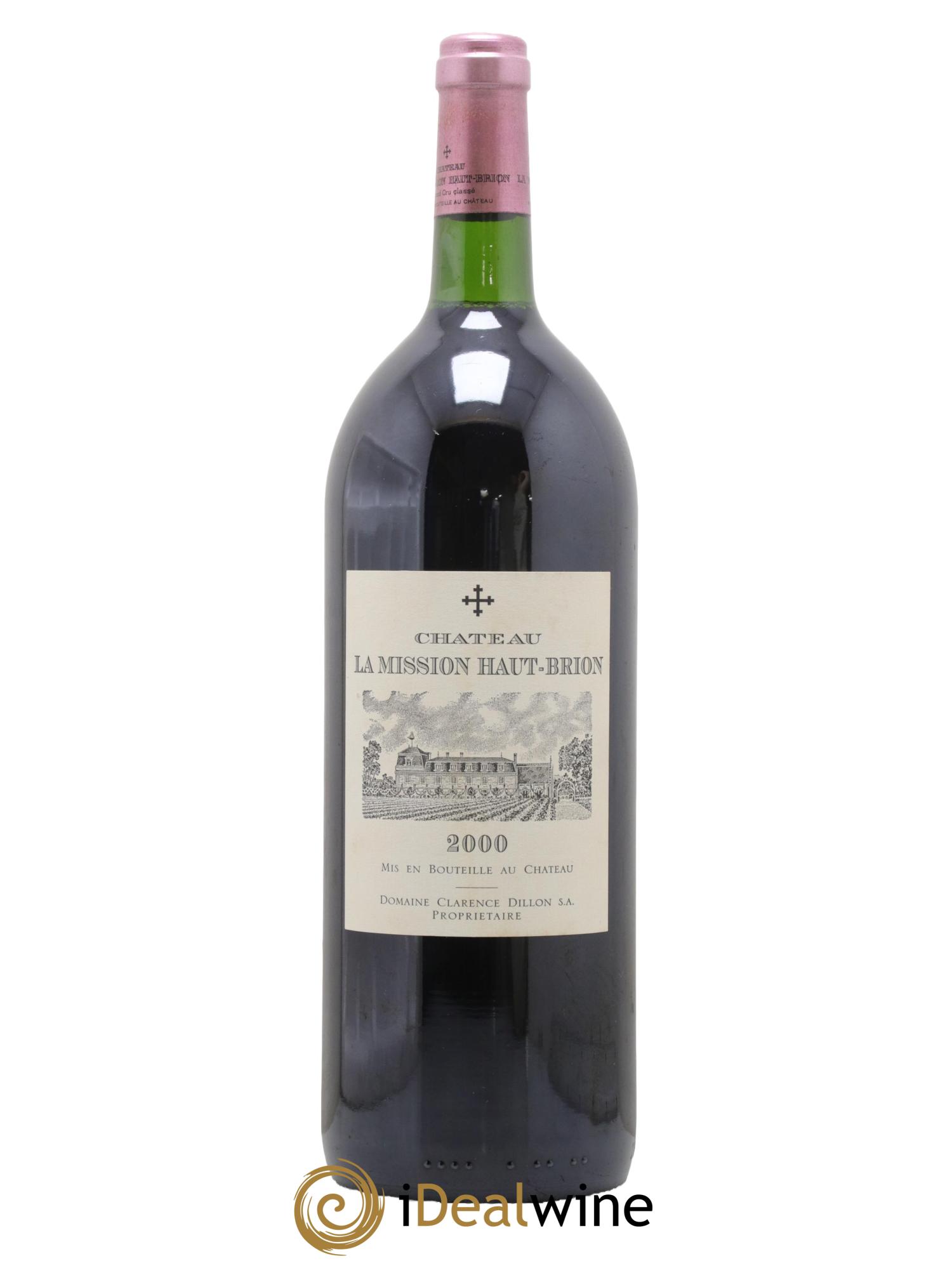 Château la Mission Haut-Brion Cru Classé de Graves 2000 - Lot de 1 magnum - 0