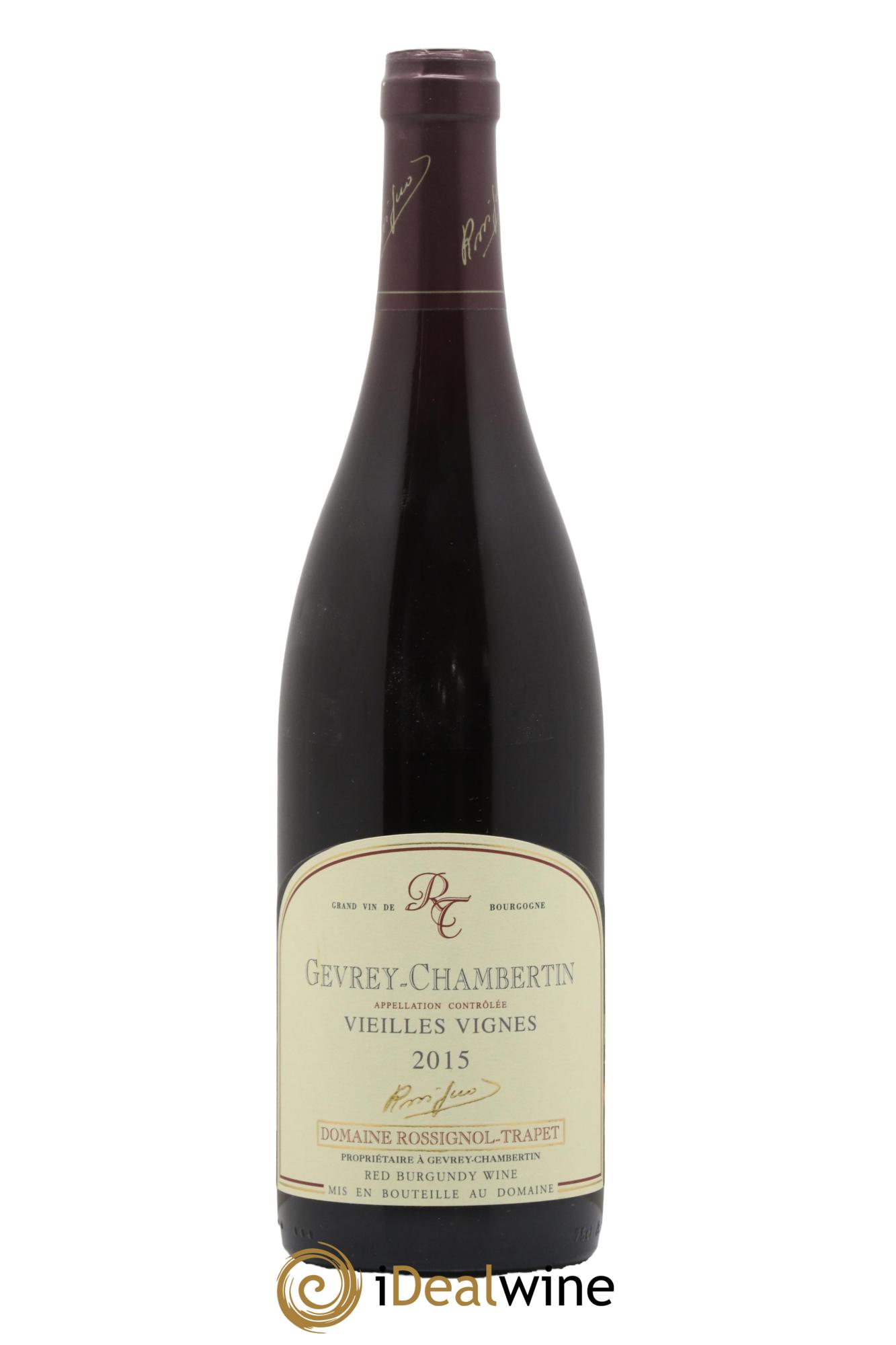 Gevrey-Chambertin Vieilles vignes Rossignol-Trapet (Domaine) 2015 - Lot de 1 bouteille - 0