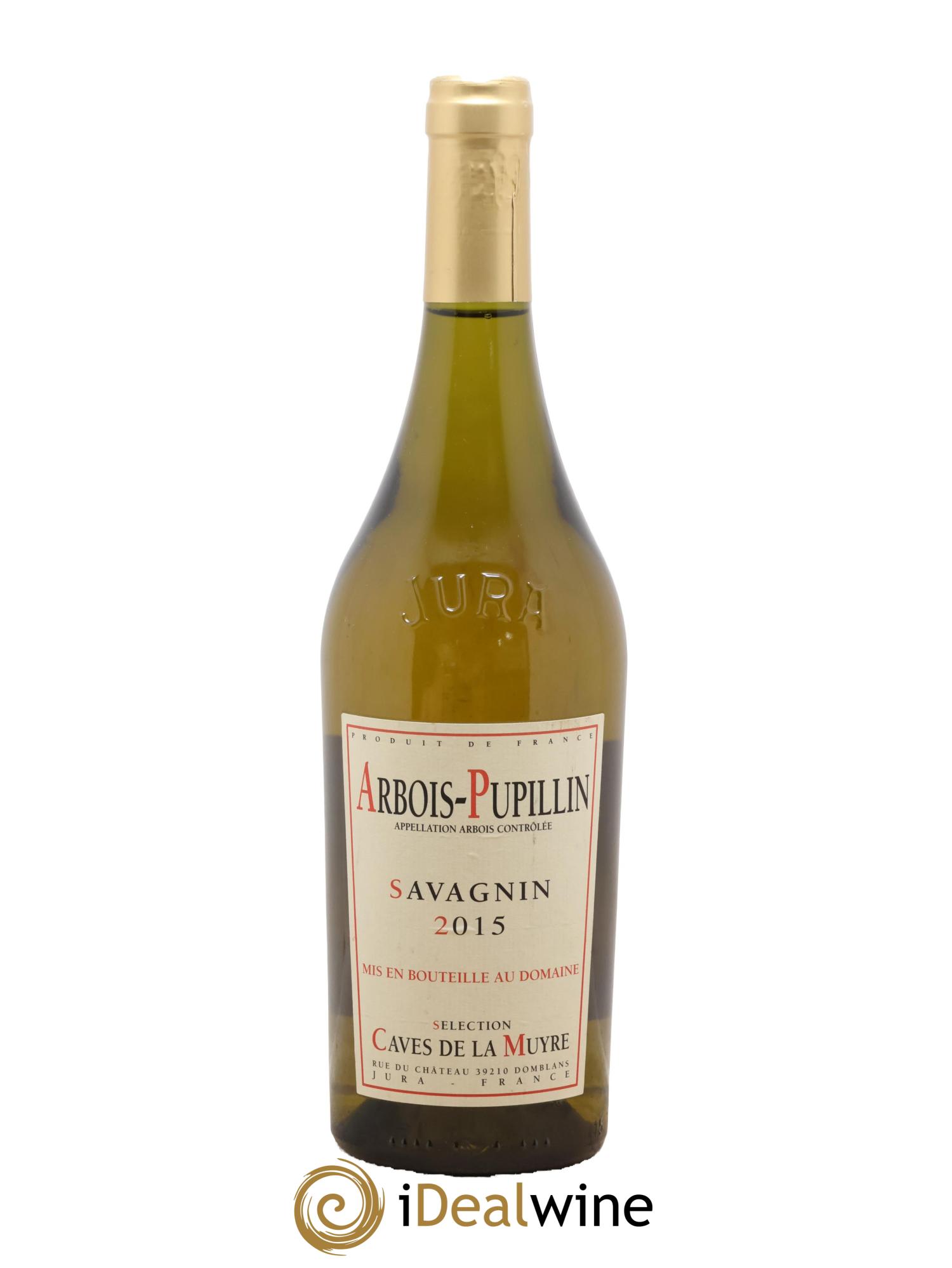 Arbois Pupillin Savagnin Caves de la Muyre 2015 - Lot de 1 bouteille - 0