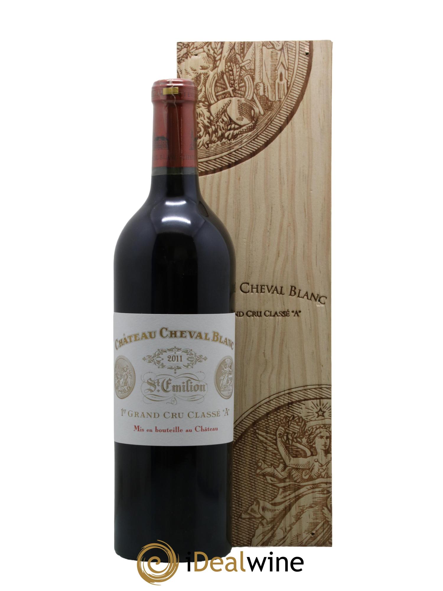 Château Cheval Blanc 1er Grand Cru Classé A 2011 - Lot de 1 bouteille - 0