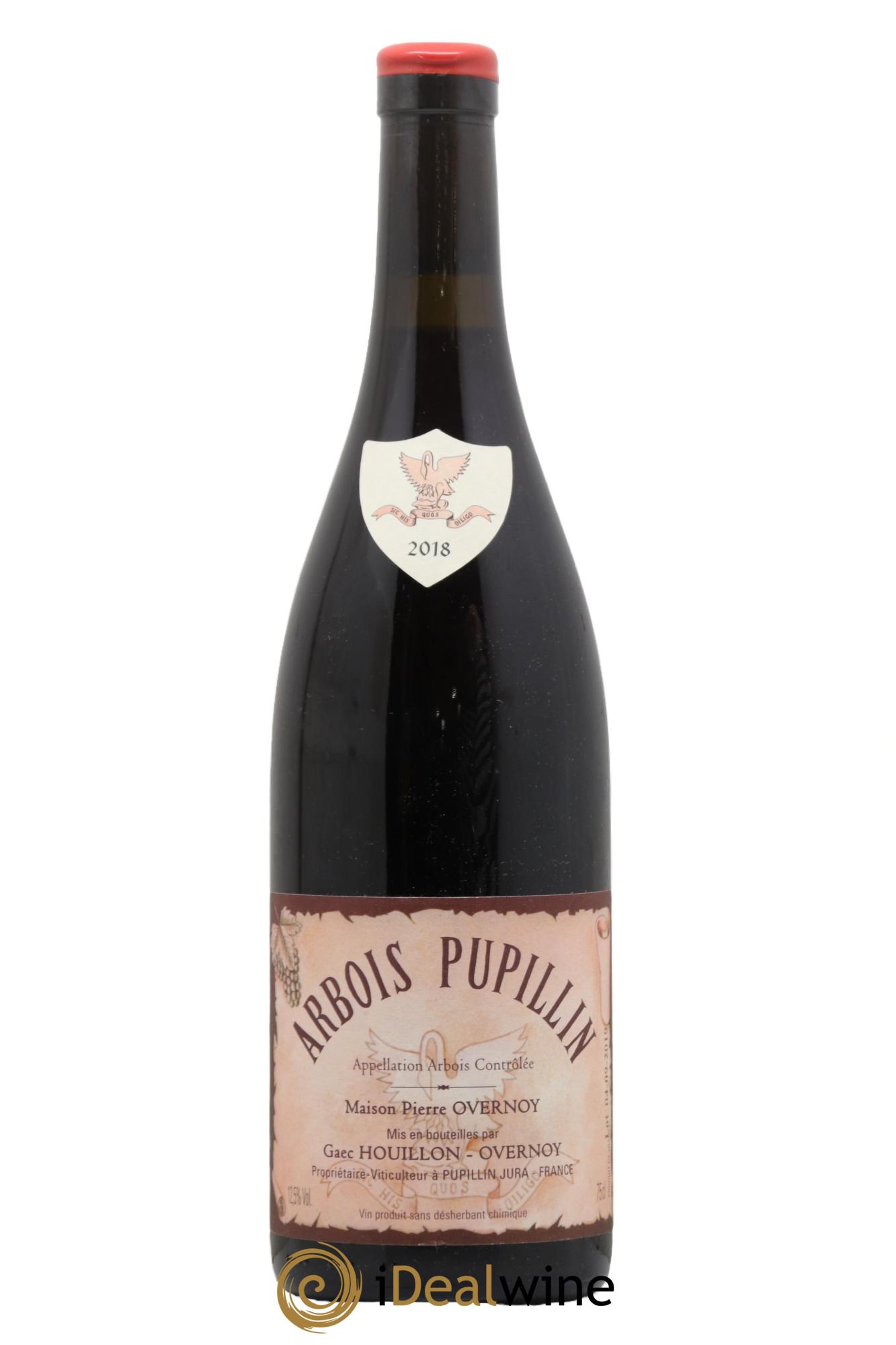 Arbois-Pupillin Poulsard (cire rouge) Overnoy-Houillon (Domaine) 2018 - Lot de 1 bouteille - 0