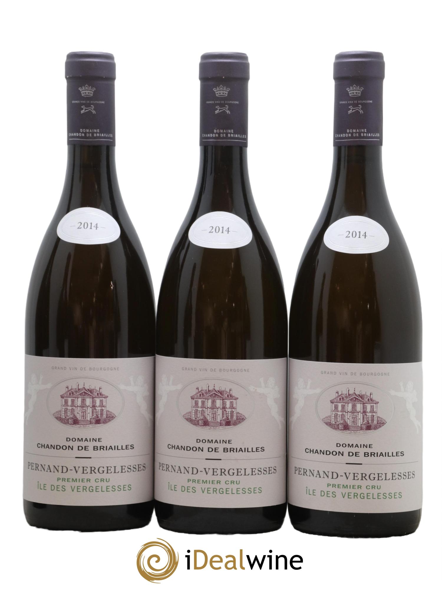Pernand-Vergelesses 1er Cru Ile des Vergelesses Chandon de Briailles 2014 - Lot de 6 bouteilles - 2