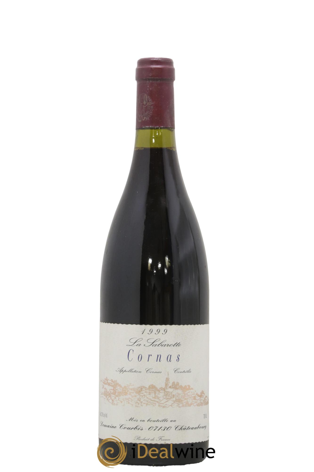 Cornas La Sabarotte Courbis 1999 - Lot de 1 bouteille - 0