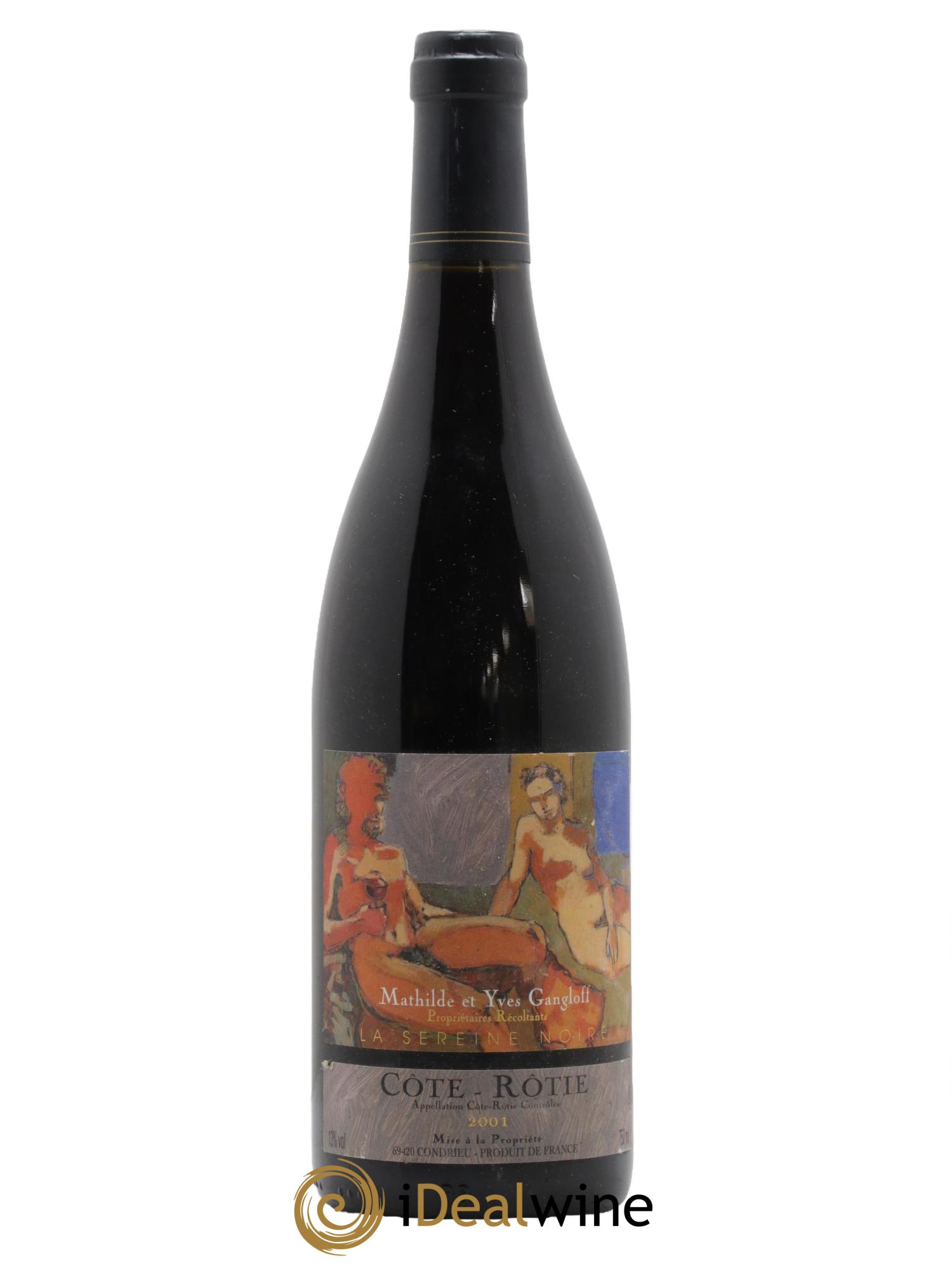 Côte-Rôtie La Sereine Noire Gangloff (Domaine) 2001 - Lot de 1 bouteille - 0