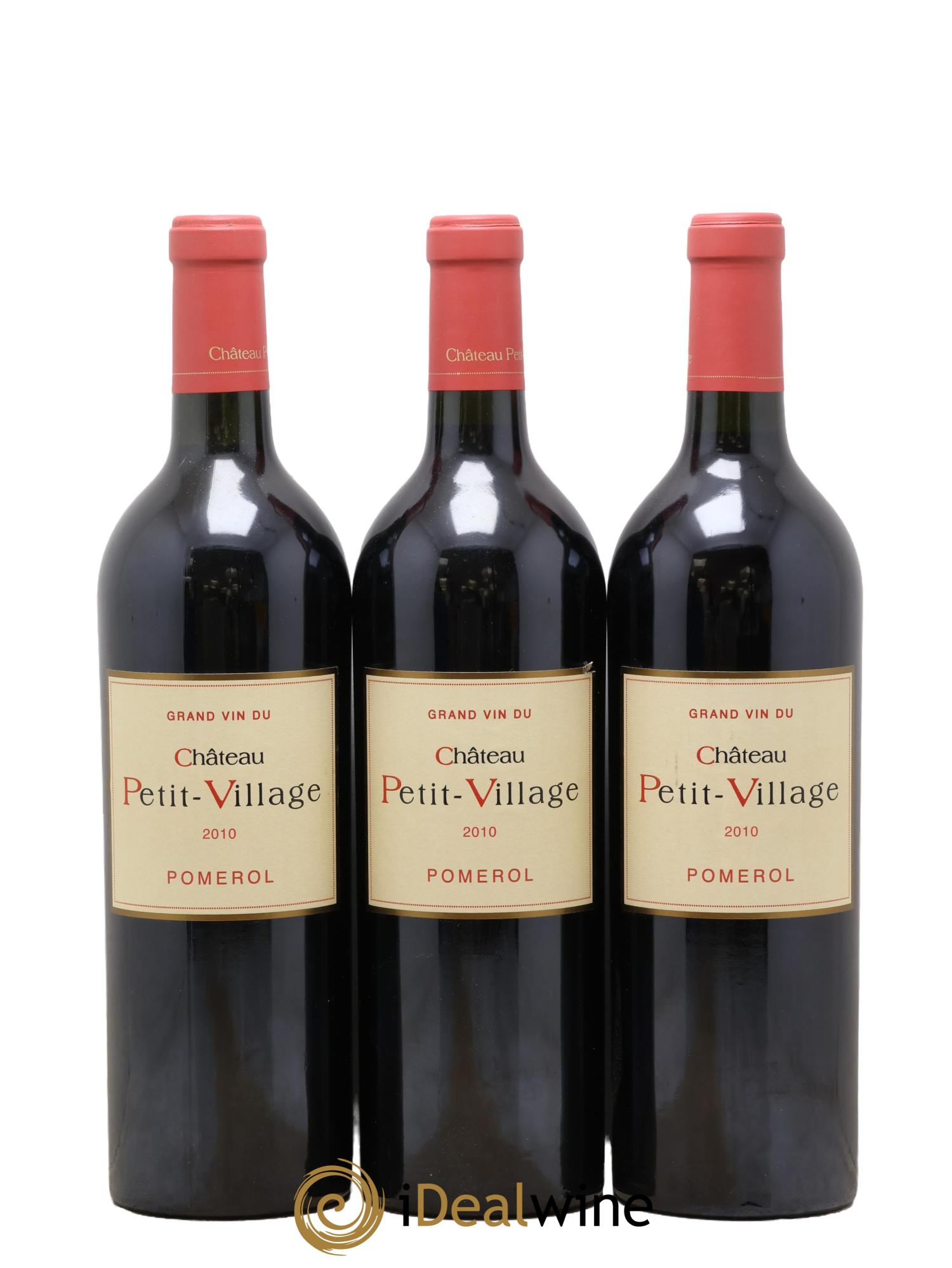 Château Petit Village 2010 - Lot de 3 bouteilles - 0