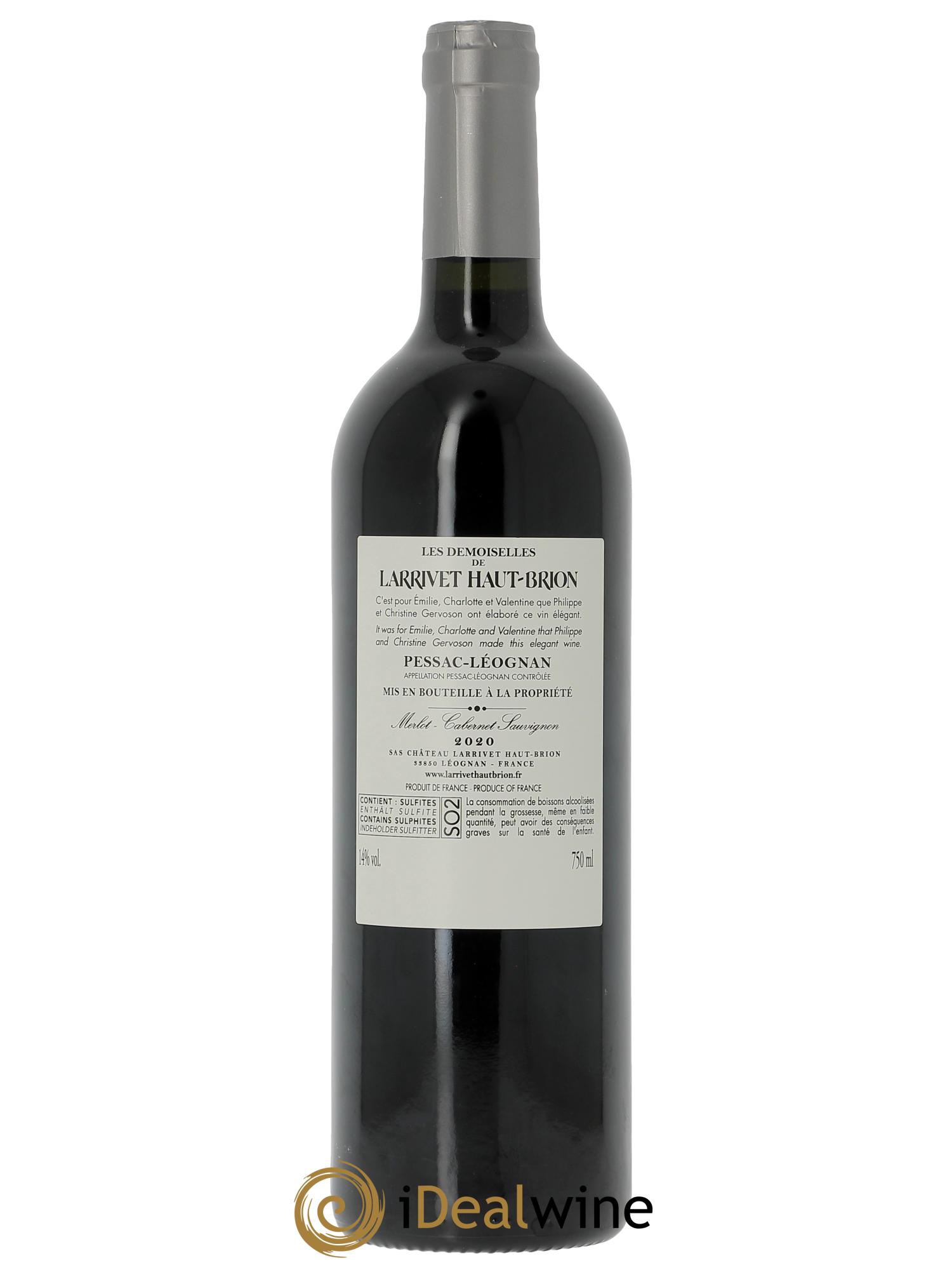 Larrivet Haut-Brion  2020 - Lotto di 1 bottiglia - 1