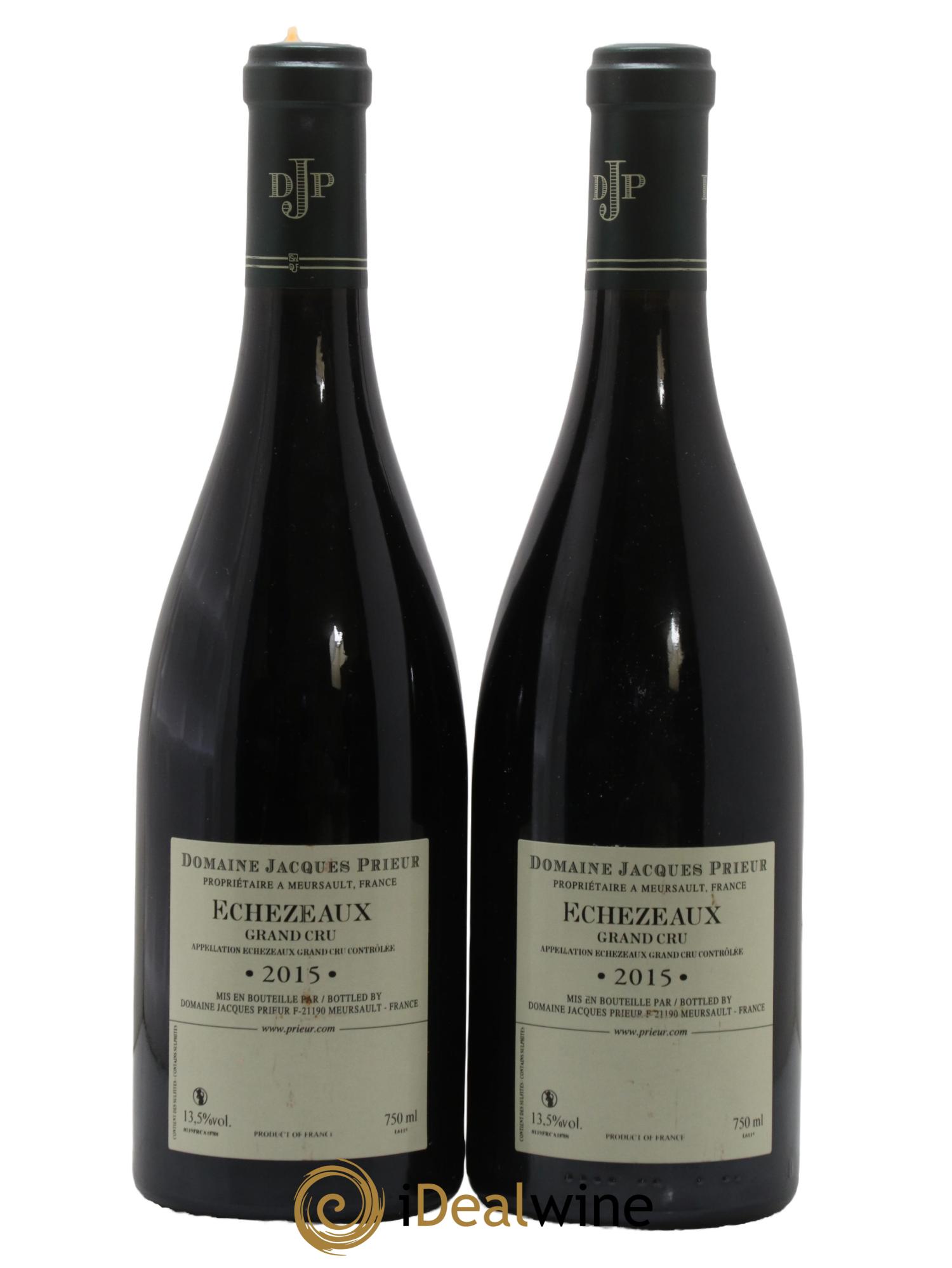 Echezeaux Grand Cru Jacques Prieur (Domaine) 2015 - Lot de 2 bouteilles - 1
