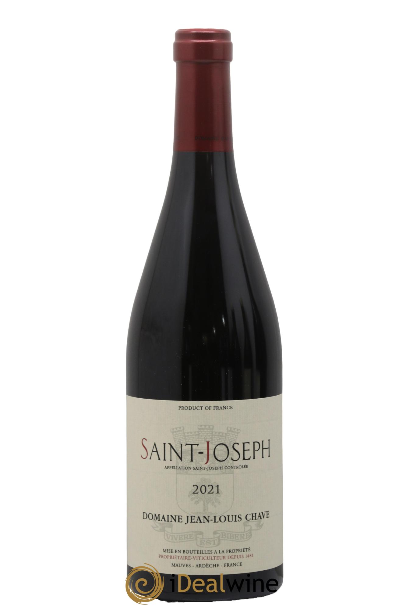 Saint-Joseph Jean-Louis Chave 2021 - Lot de 1 bouteille - 0