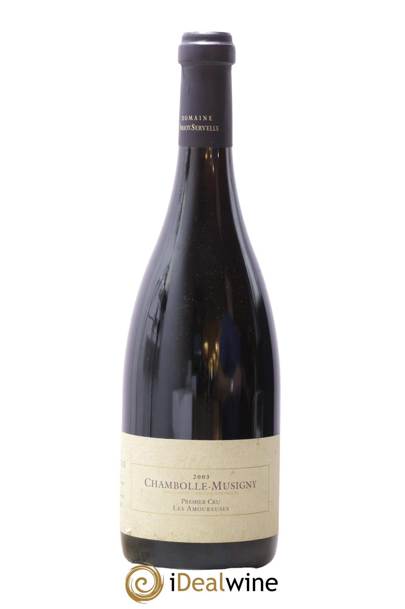Chambolle-Musigny 1er Cru Les Amoureuses Amiot-Servelle 2003 - Lot of 1 bottle - 0