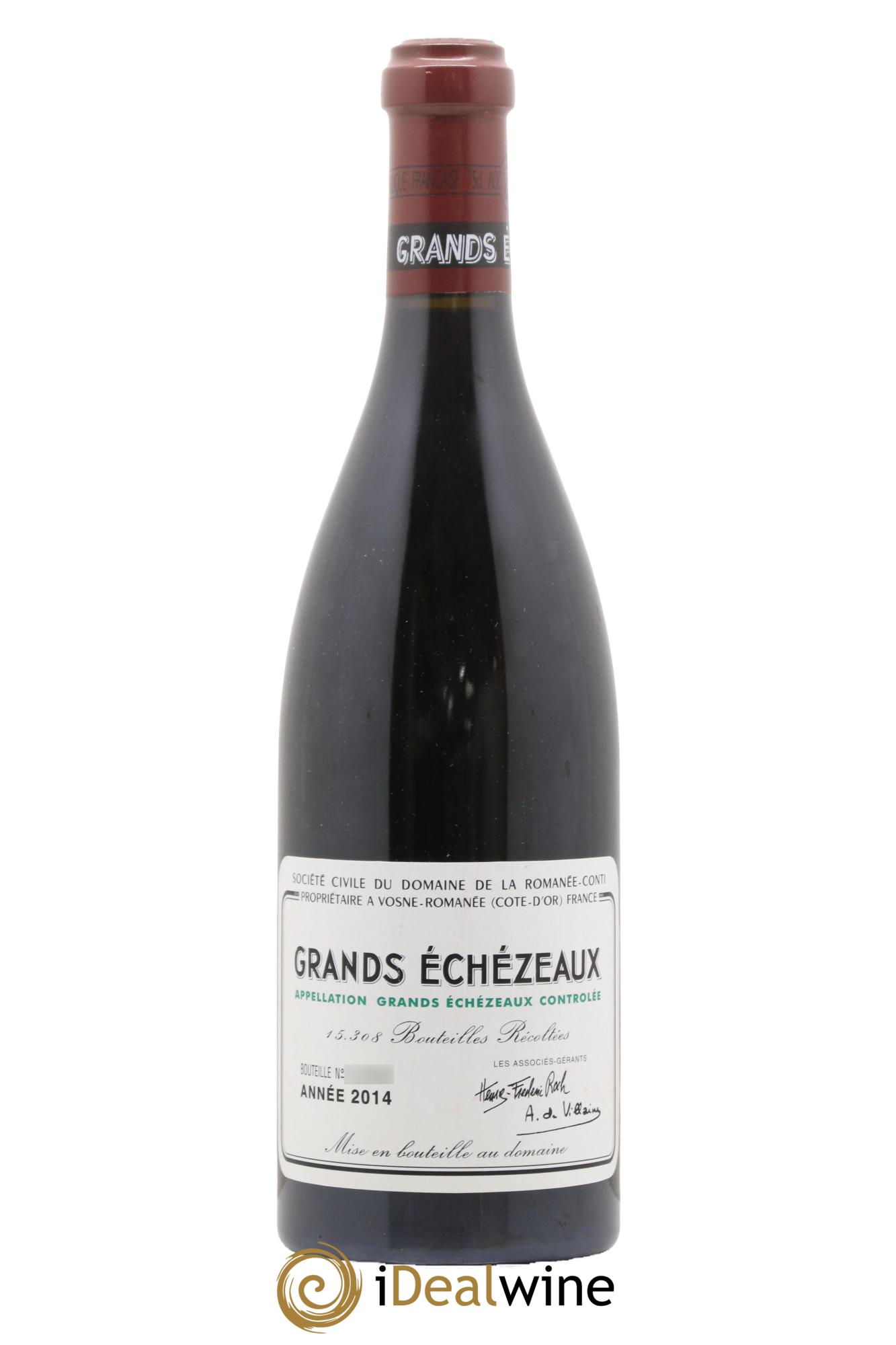 Grands-Echezeaux Grand Cru Domaine de la Romanée-Conti 2014 - Lot de 1 bouteille - 0