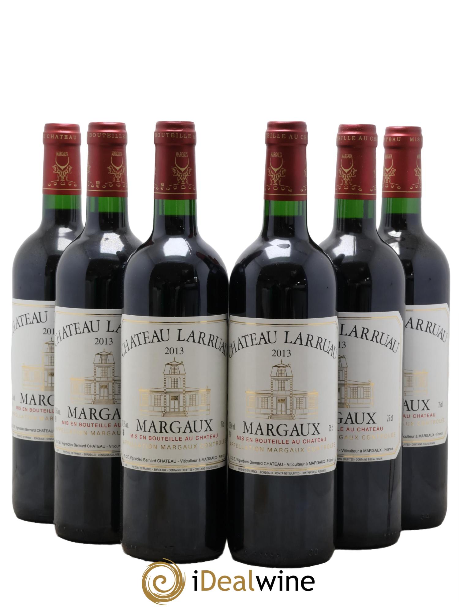 Château Larruau 2013 - Lotto di 6 bottiglie - 0