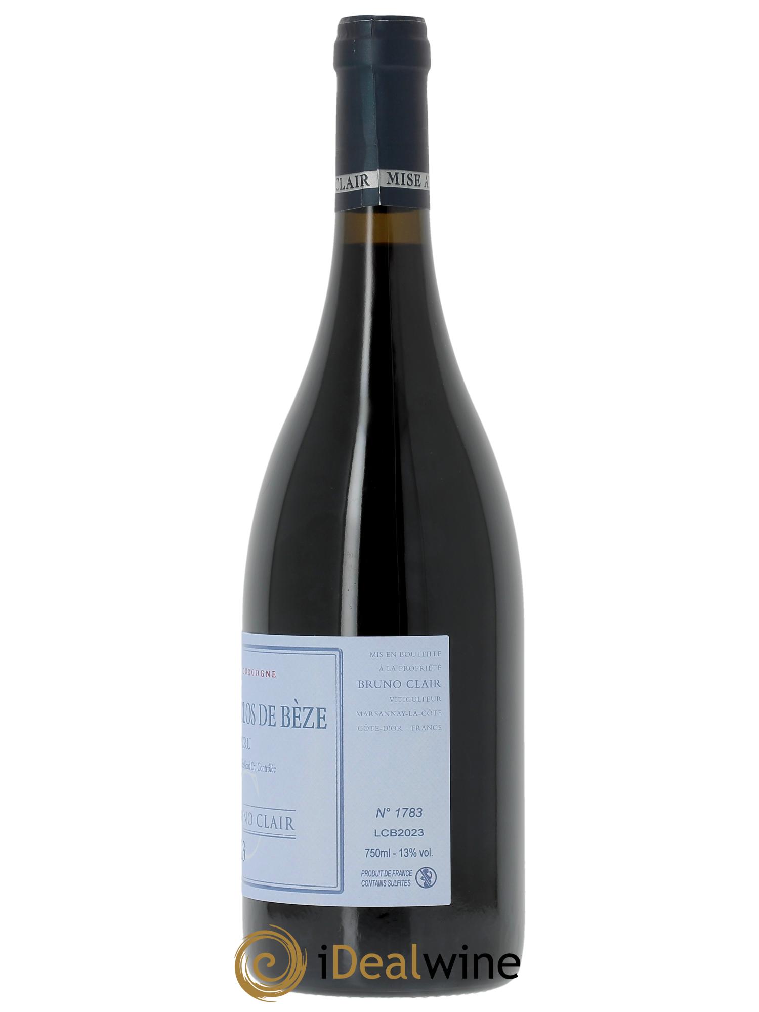 Chambertin Clos de Bèze Grand Cru Bruno Clair (Domaine)  2023 - Lot of 1 bottle - 1