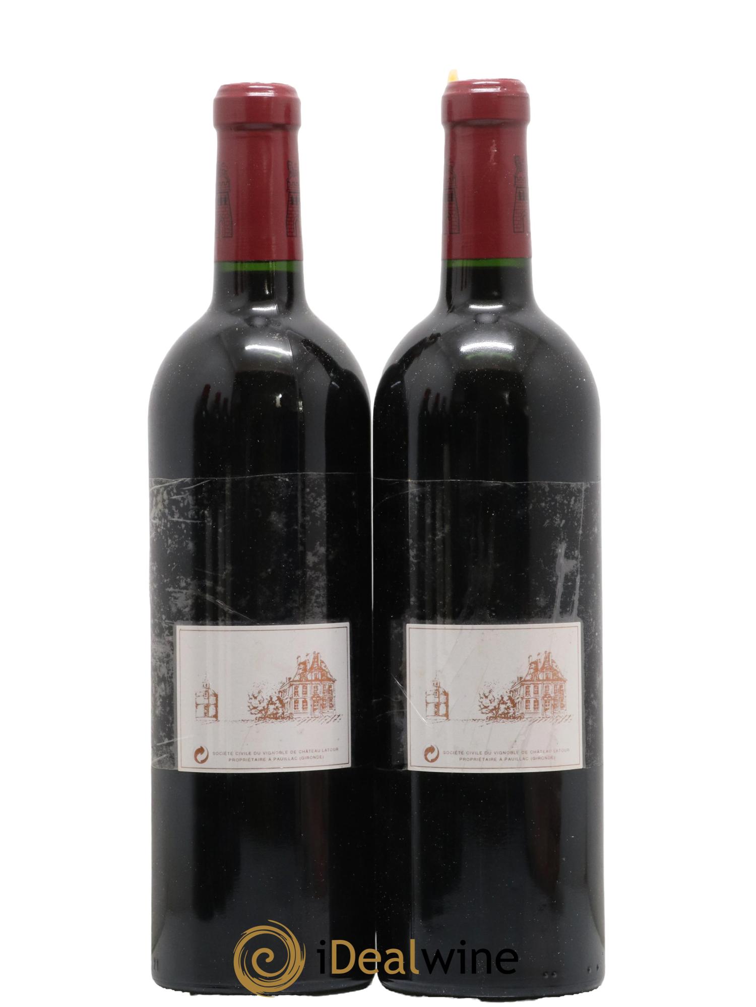 Caisse Primeurs 2 Mouton 2 Lafitte 2 Latour 2 Petrus 2 Cheval Blanc 2 Margaux 1998 - Lotto di 12 bottiglie - 6