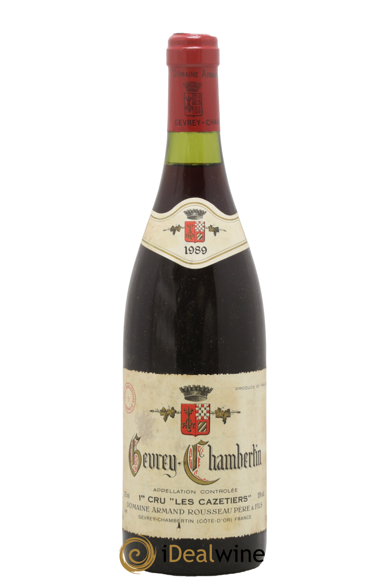 Gevrey-Chambertin 1er Cru Les Cazetiers Armand Rousseau (Domaine) 1989 - Lot de 1 bouteille - 0