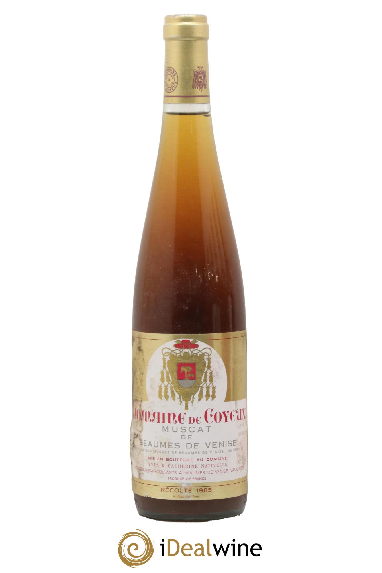 Muscat de Beaumes de Venise Domaine de Coyeux 1985 - Lot de 1 bouteille - 0