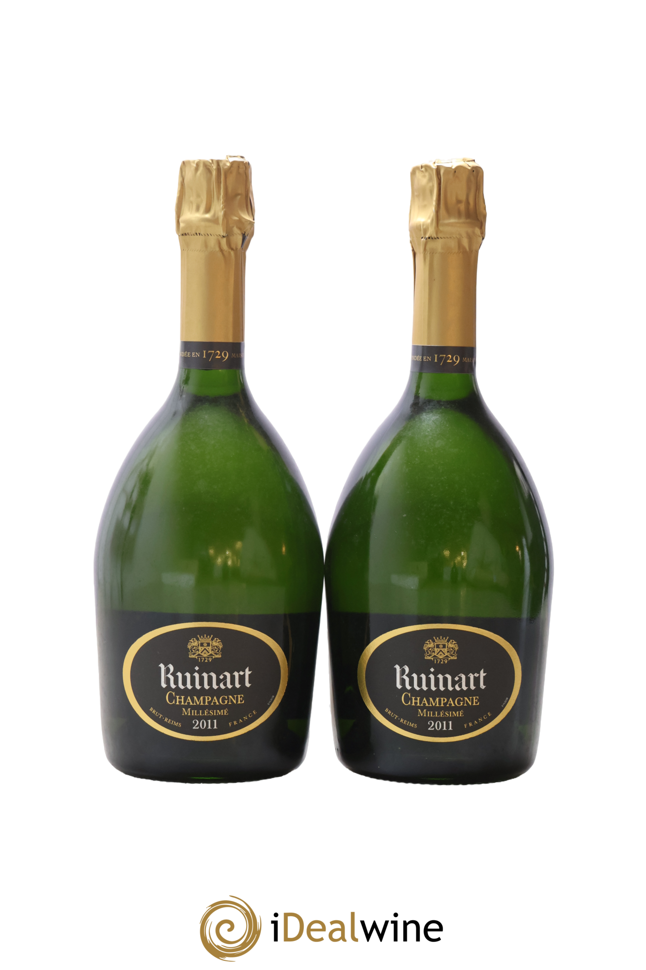 Brut Millésimé Ruinart 2011 - Lotto di 2 bottiglie - 0