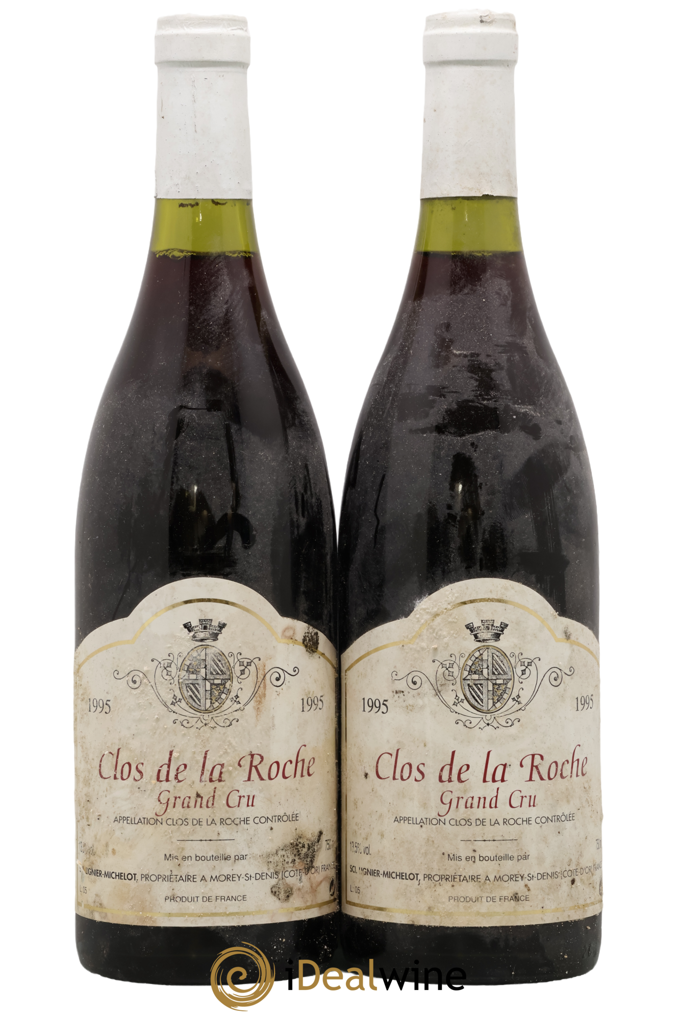 Clos de la Roche Grand Cru Lignier-Michelot (Domaine) 1995 - Lot de 2 bouteilles - 0