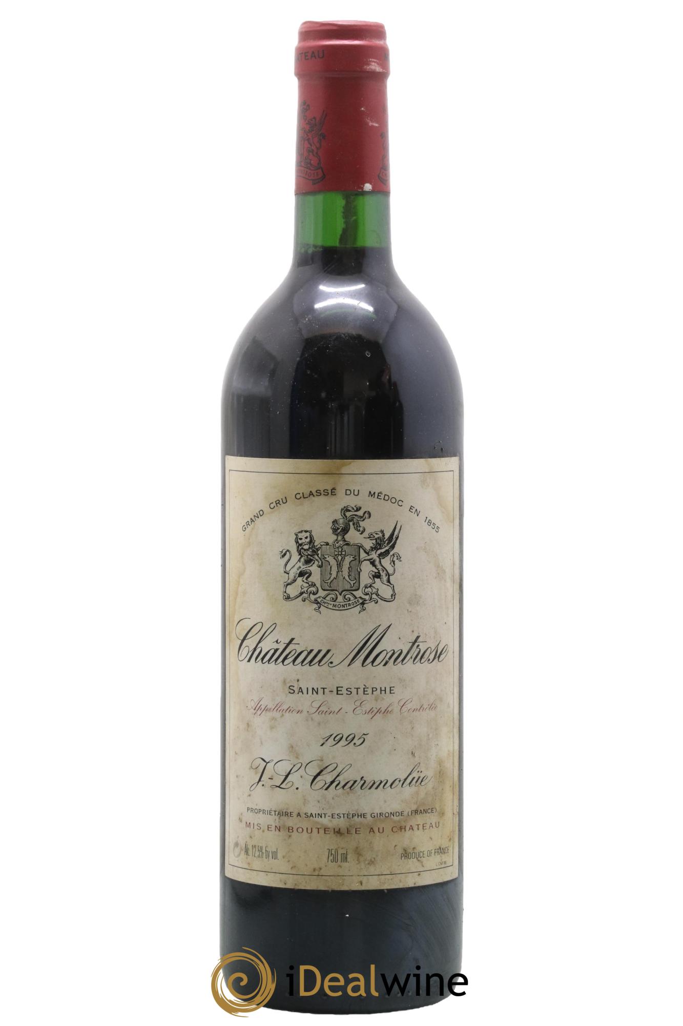 Château Montrose 2ème Grand Cru Classé 1995 - Posten von 1 Flasche - 0